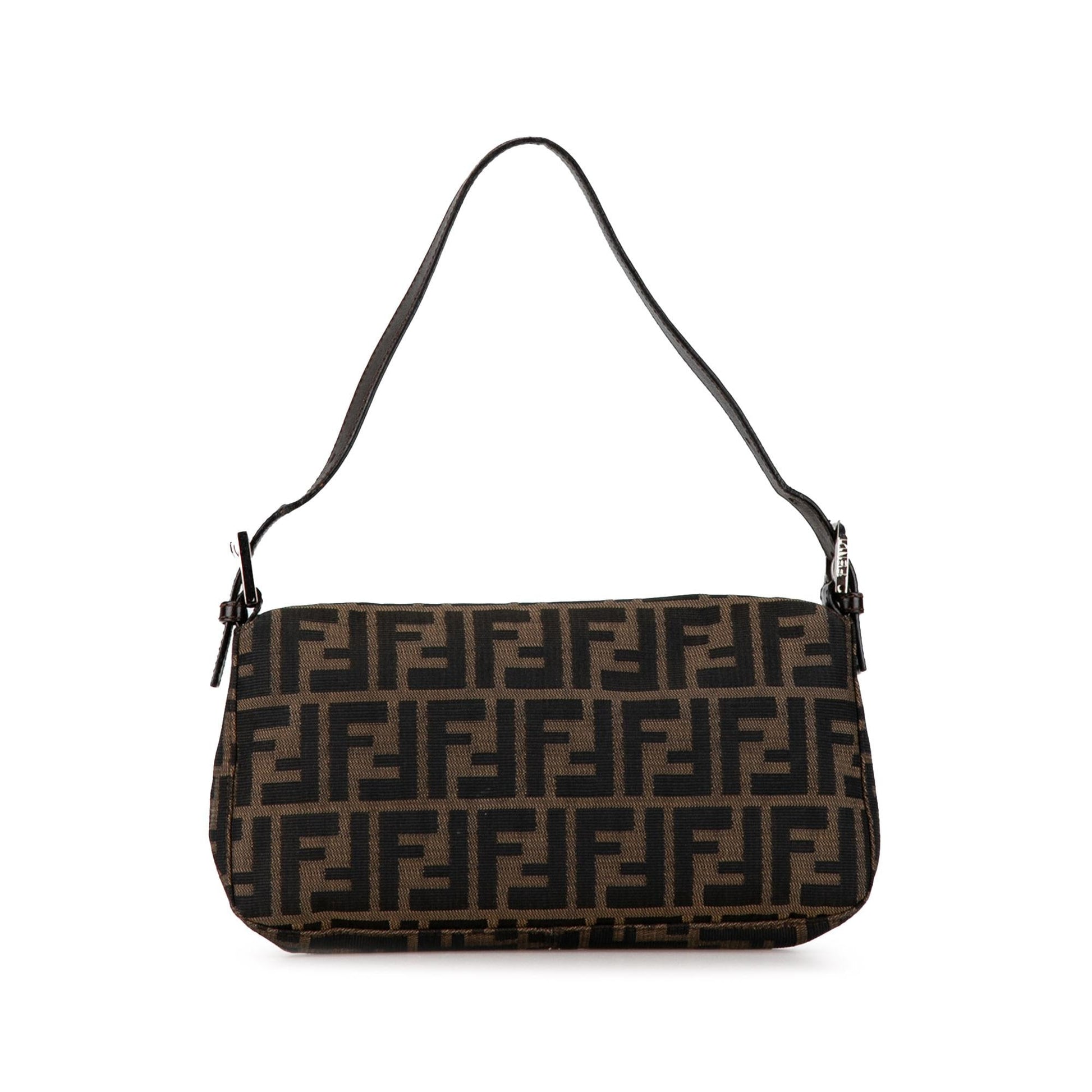 Fendi Zucca Baguette Shg 20Lvtp Shoulder Bag Canvas