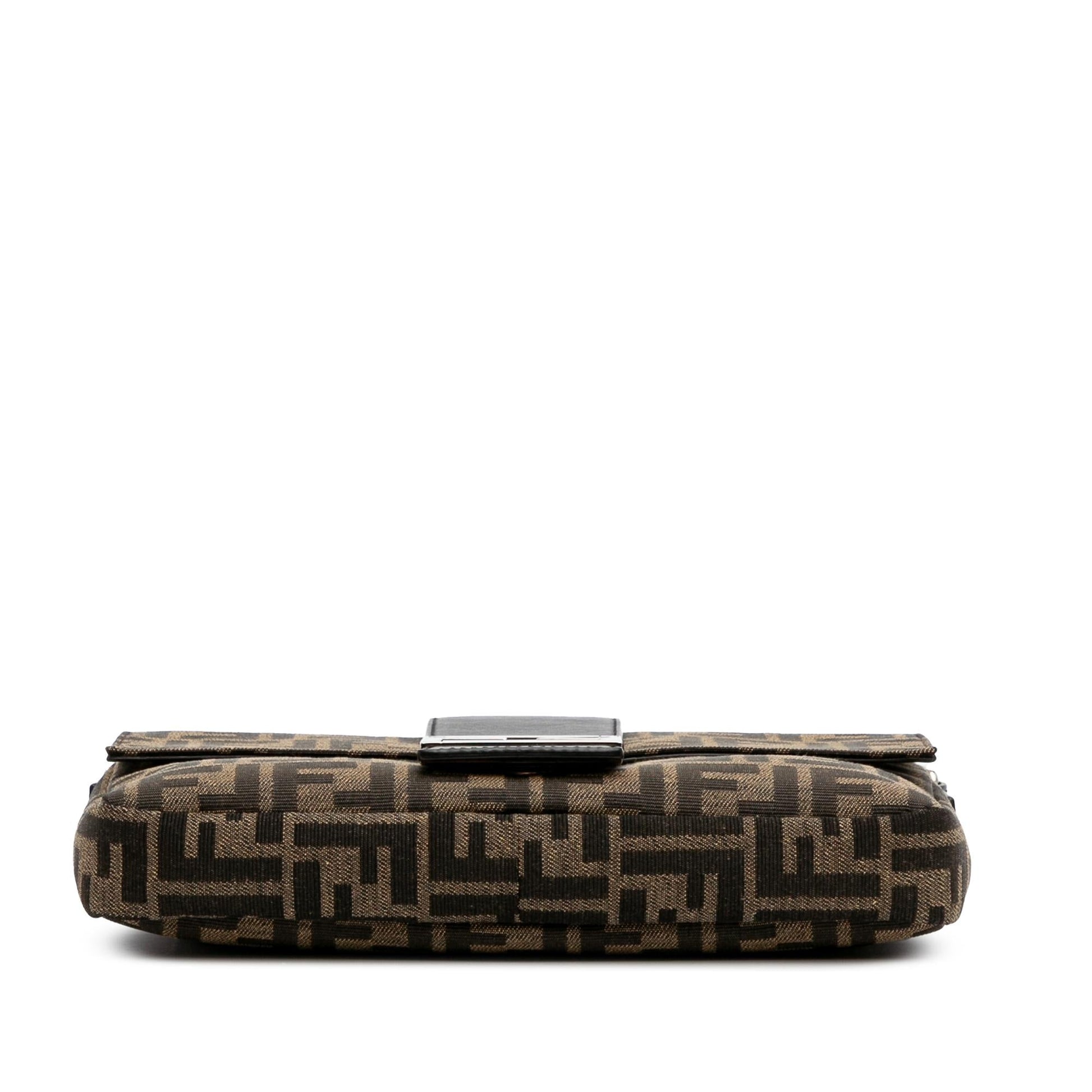 Fendi Zucca Convertible Baguette Satchel Canvas Satchel Bag Baguette Satchel 2