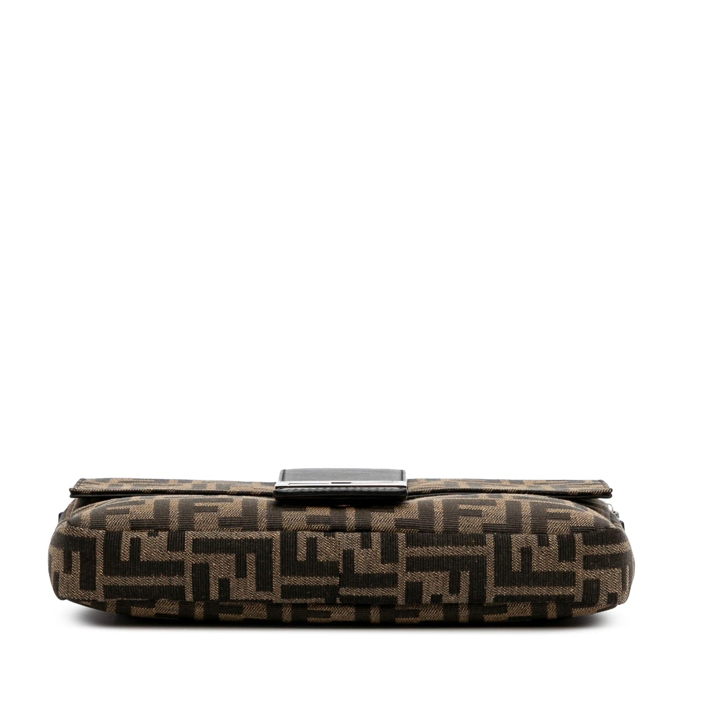 Fendi Zucca Convertible Baguette Satchel Canvas Satchel Bag