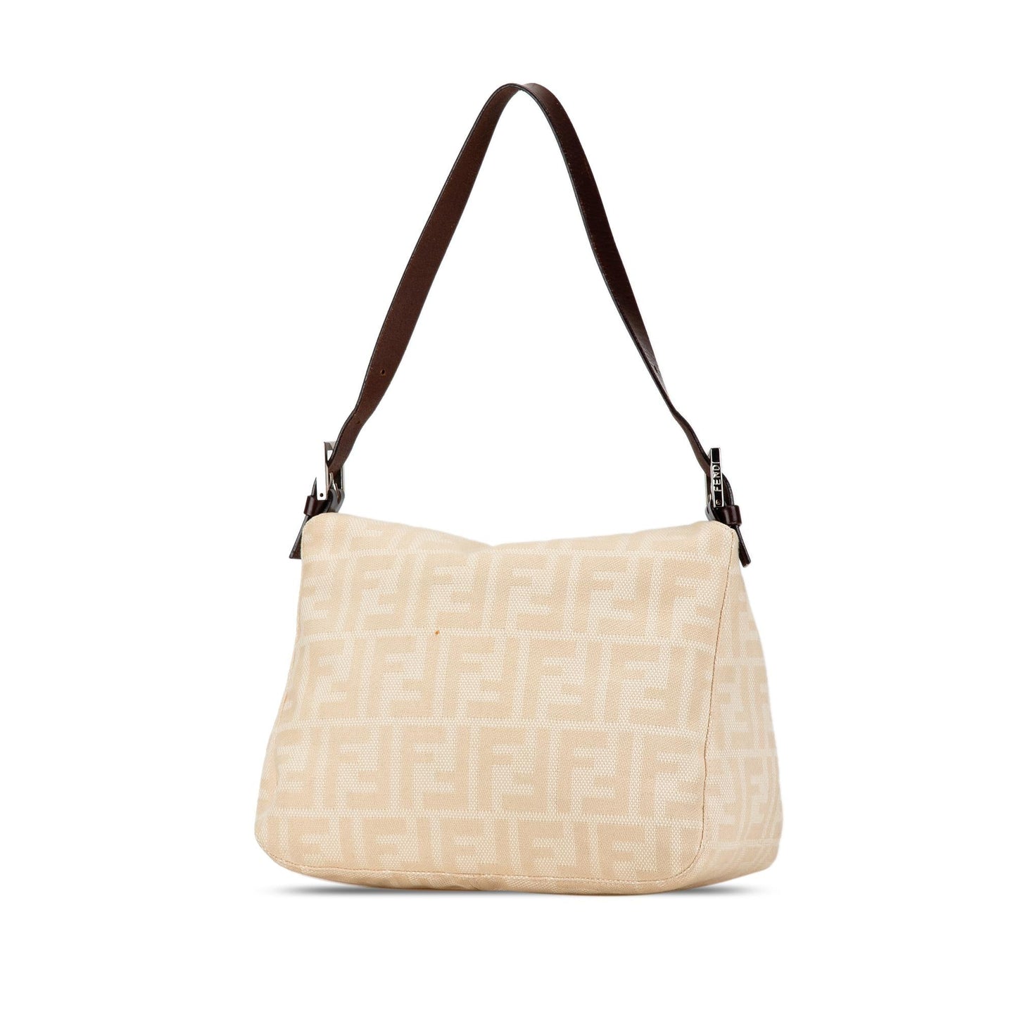 Fendi Zucca Double Mamma Shg Aecqqq Shoulder Bag Canvas Flap