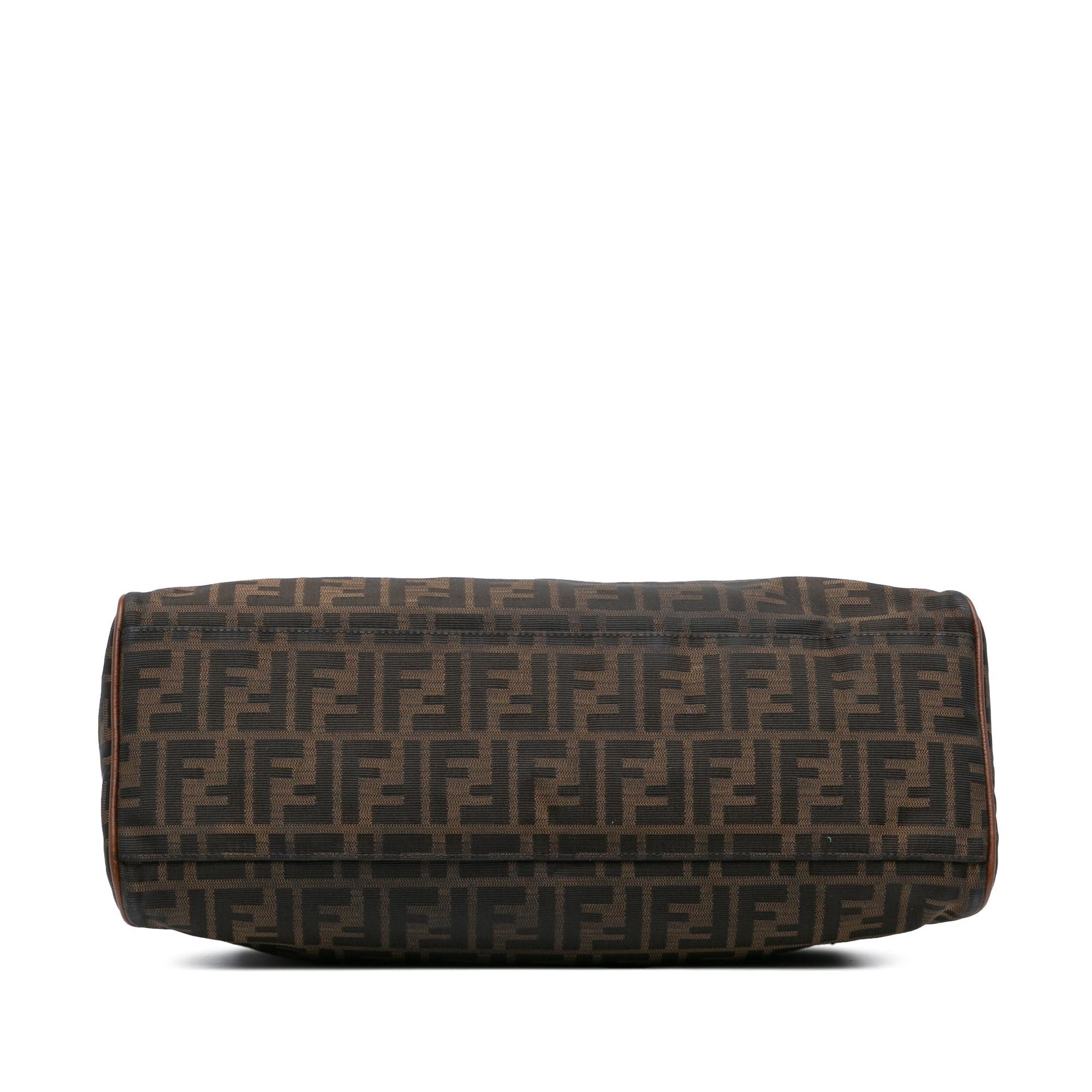 Fendi Zucca Etniko Handbag Shg E50X9E Canvas Satchel Bag