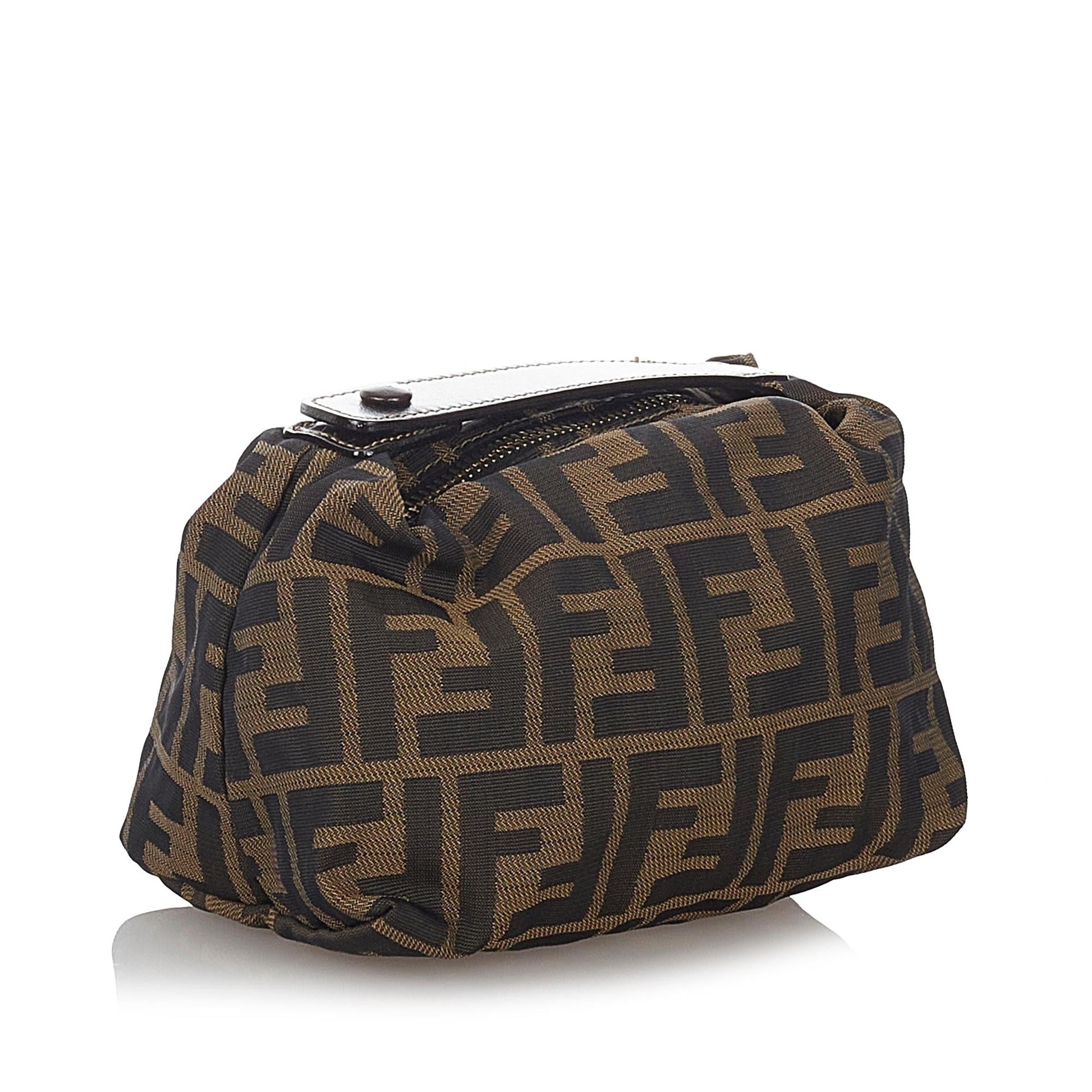 Fendi Zucca Handbag Shg Canvas Satchel Bag Handbag Shg 27060