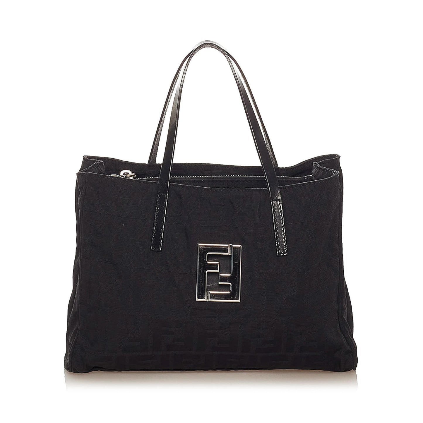 Fendi Zucca Handbag Shg Canvas Satchel Bag Handbag Shg 28120