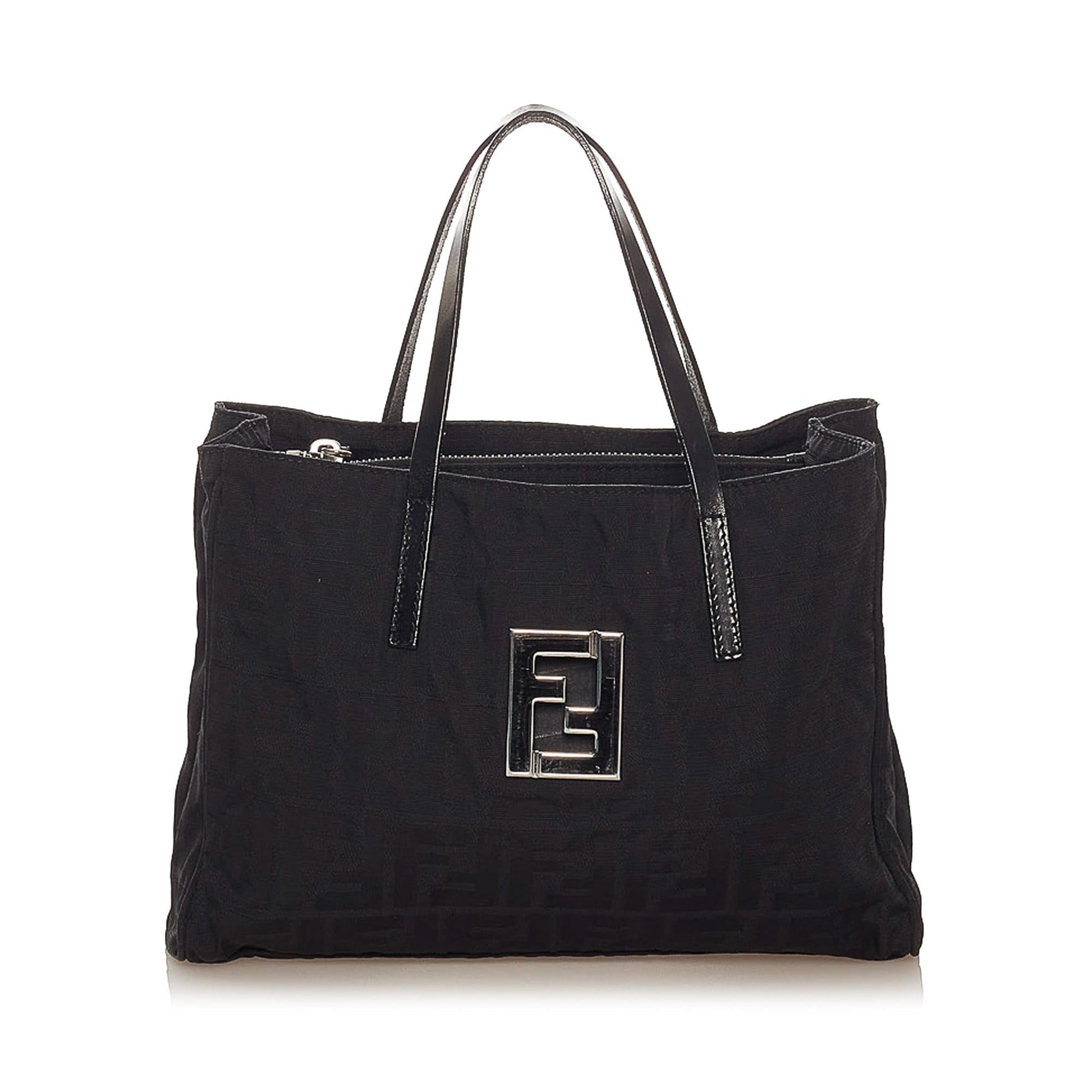 Fendi Zucca Handbag Shg Canvas Satchel Bag Handbag Shg 28120