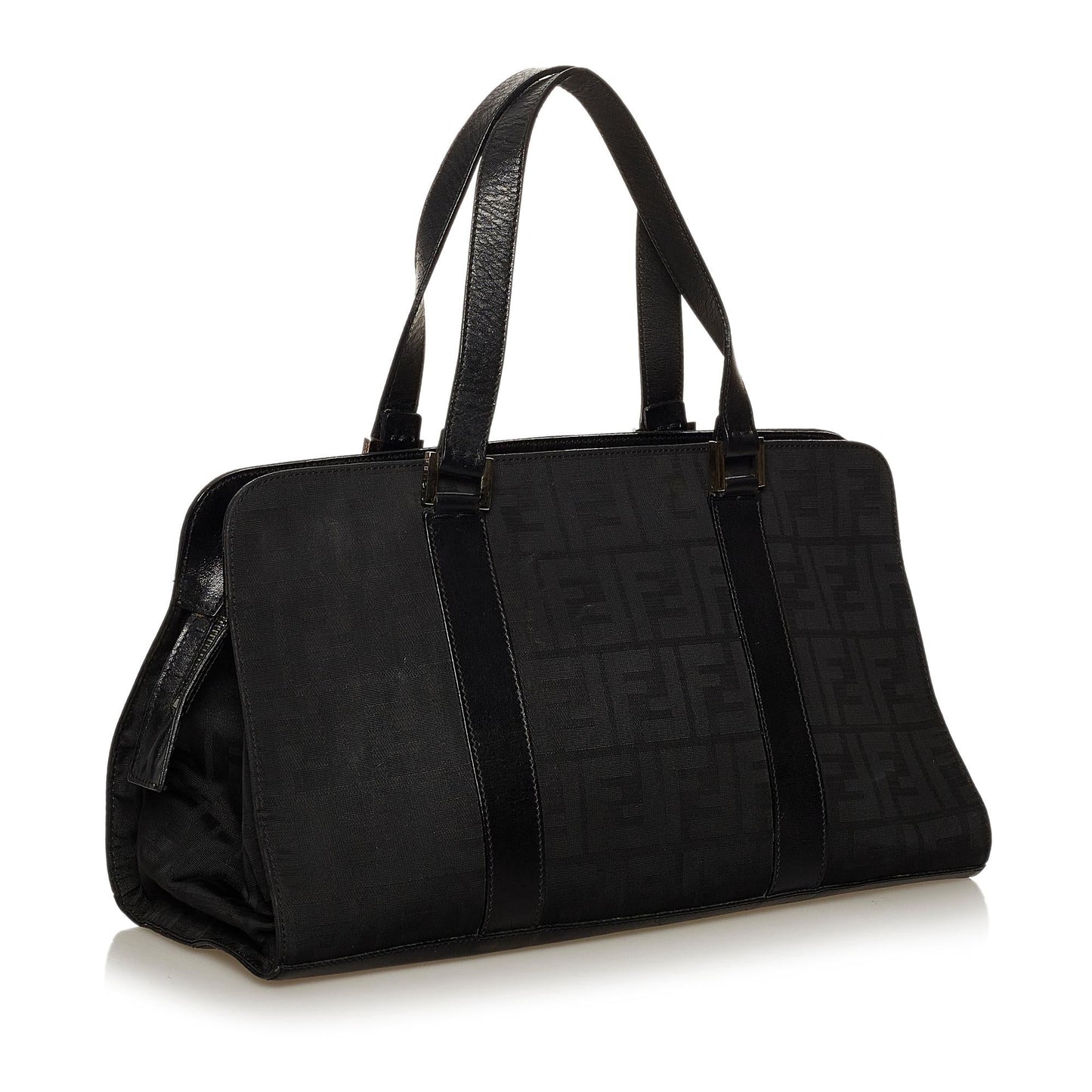 Fendi Zucca Handbag Shg Canvas Satchel Bag Handbag Shg 28503