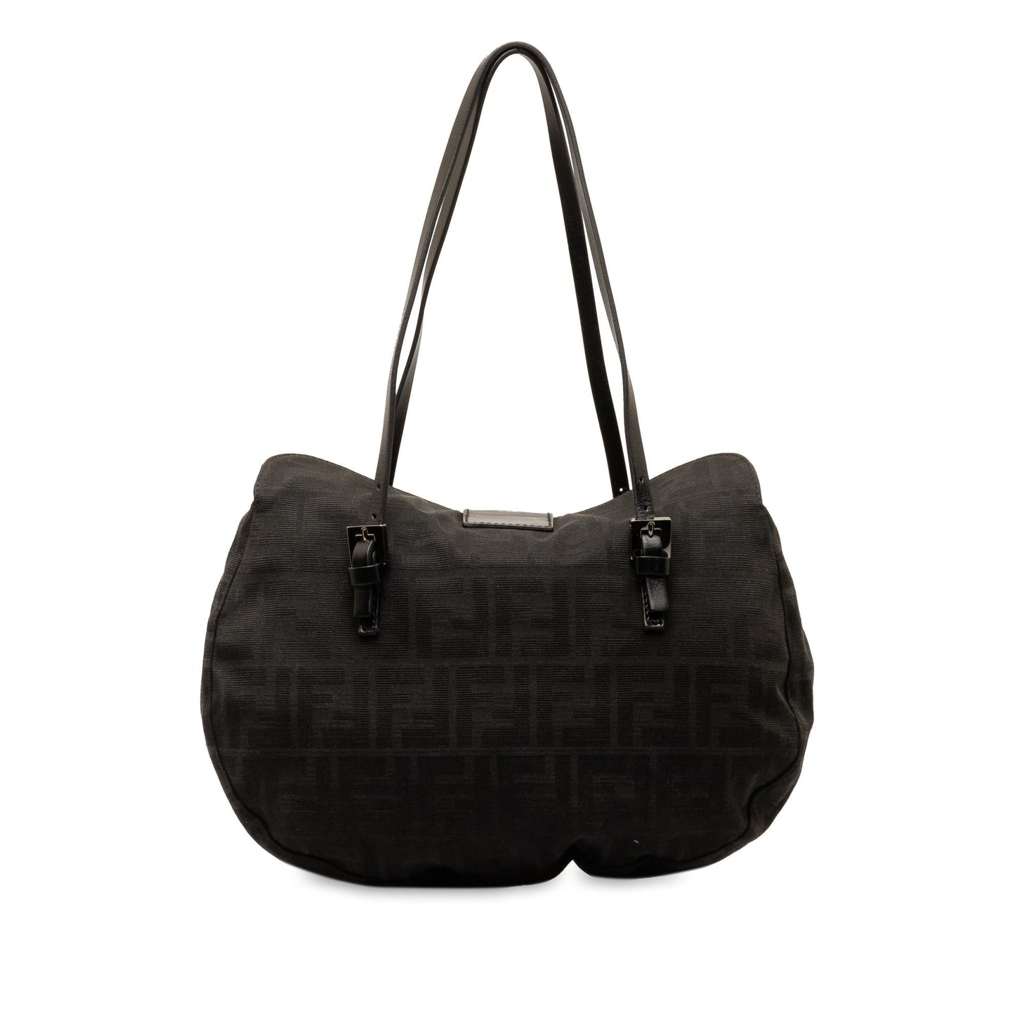 Fendi Zucca Hobo Shg Qxbd1G Canvas Shoulder Bag