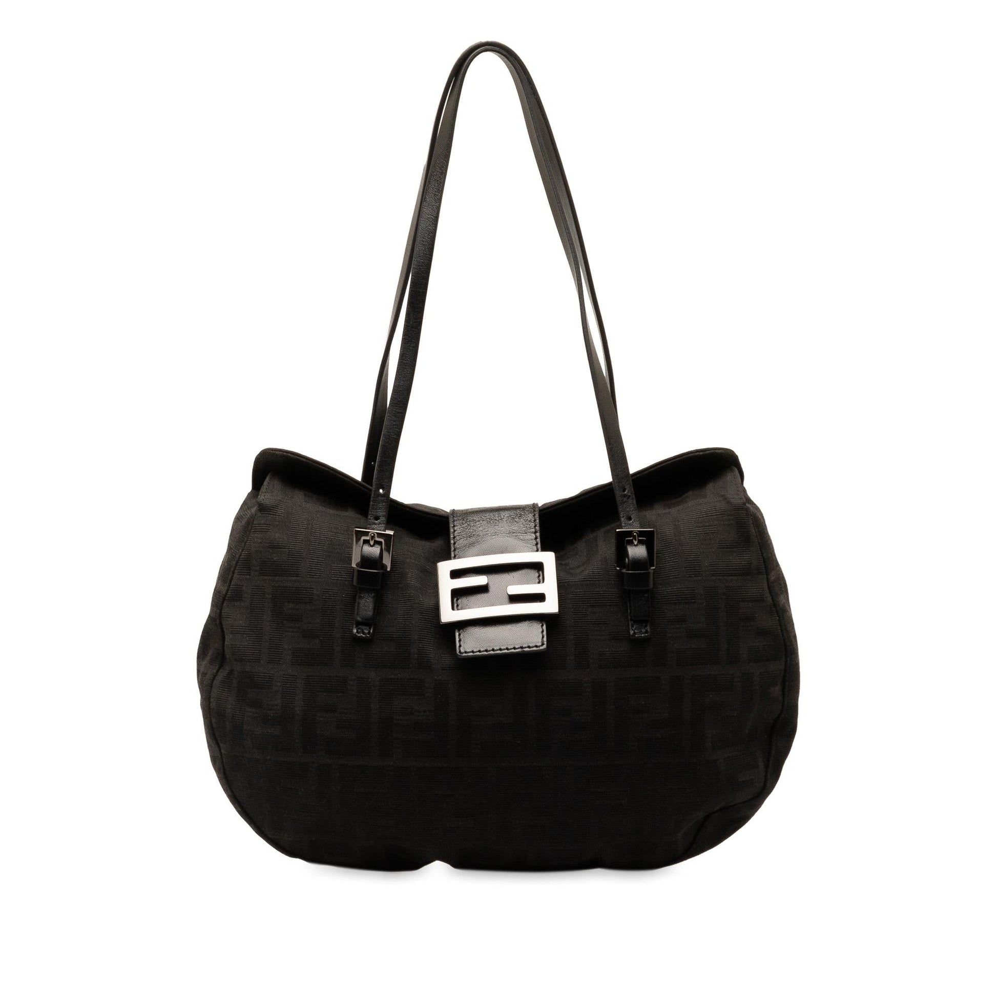 Fendi Zucca Hobo Shg Qxbd1G Canvas Shoulder Bag