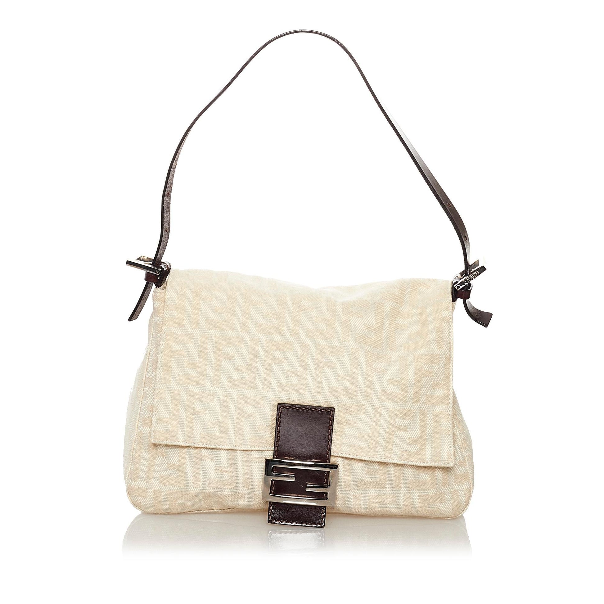 Fendi Zucca Mamma Forever Shg Shoulder Bag Canvas Forever Shg 33260