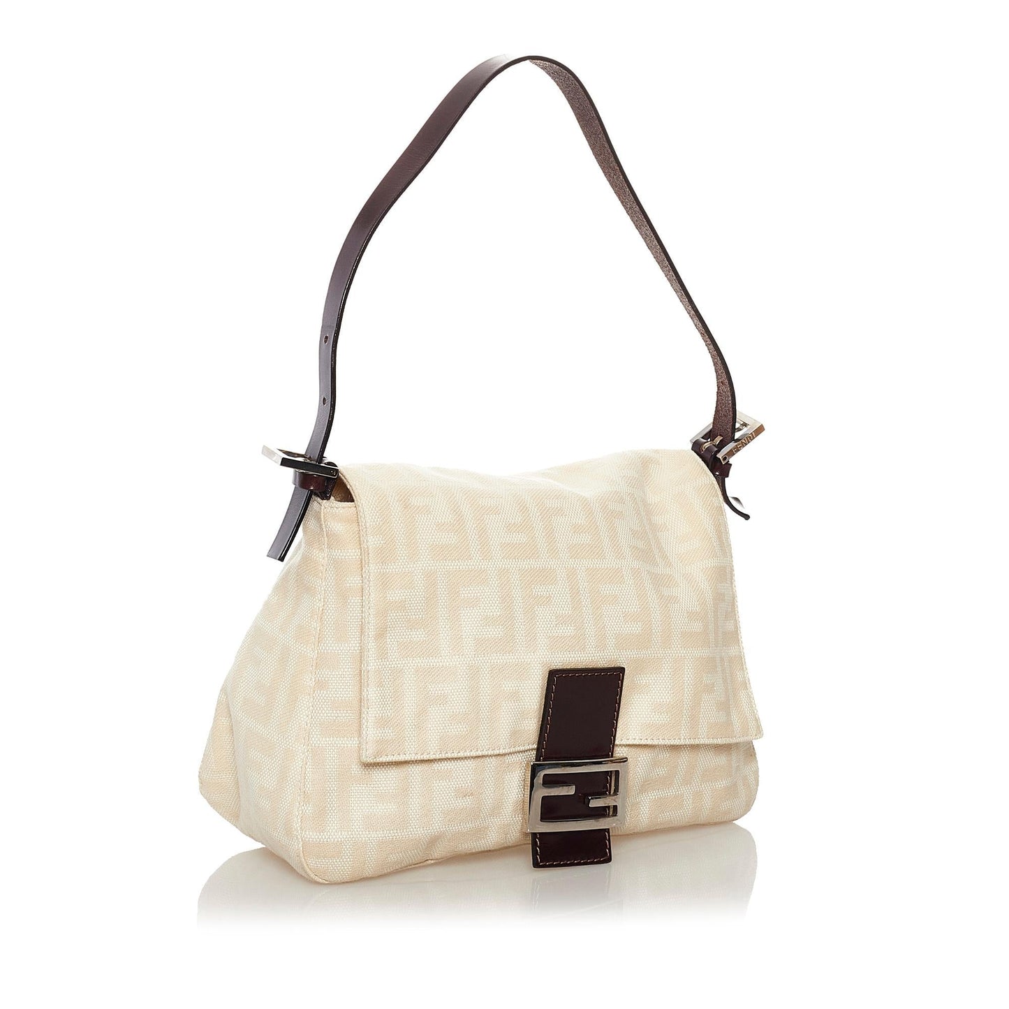 Fendi Zucca Mamma Forever Shg Shoulder Bag Canvas Forever Shg 33260