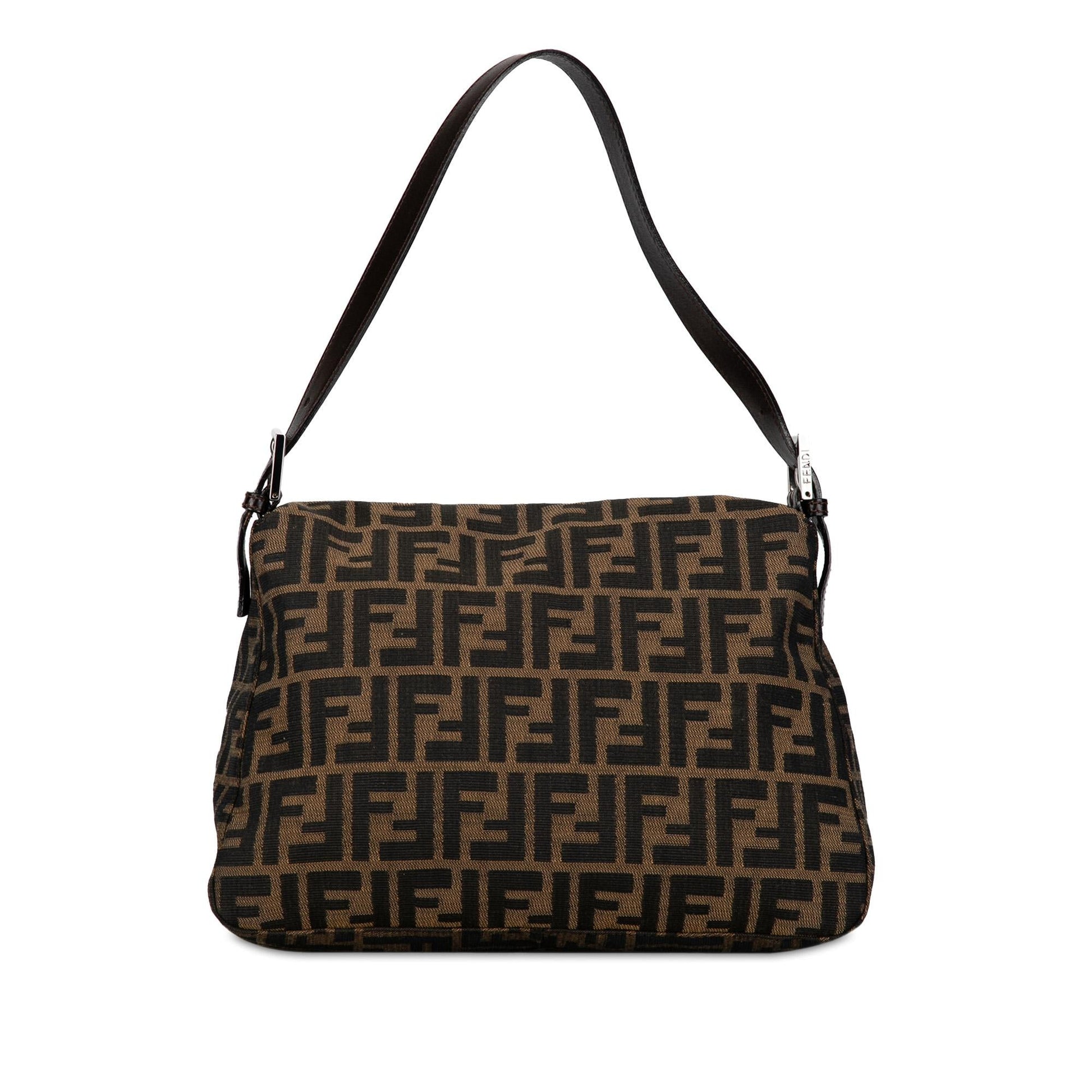 Fendi Zucca Mamma Forever Shg Ufwutd Shoulder Bag Canvas