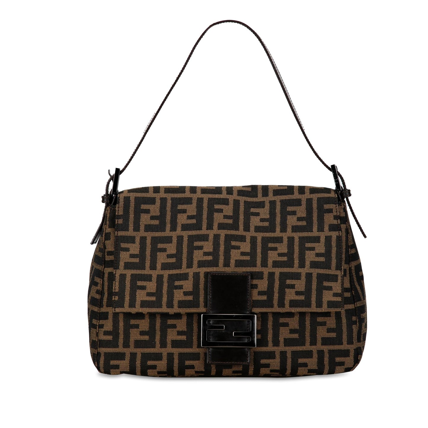 Fendi Zucca Mamma Forever Shg Wggwu1 Shoulder Bag Canvas