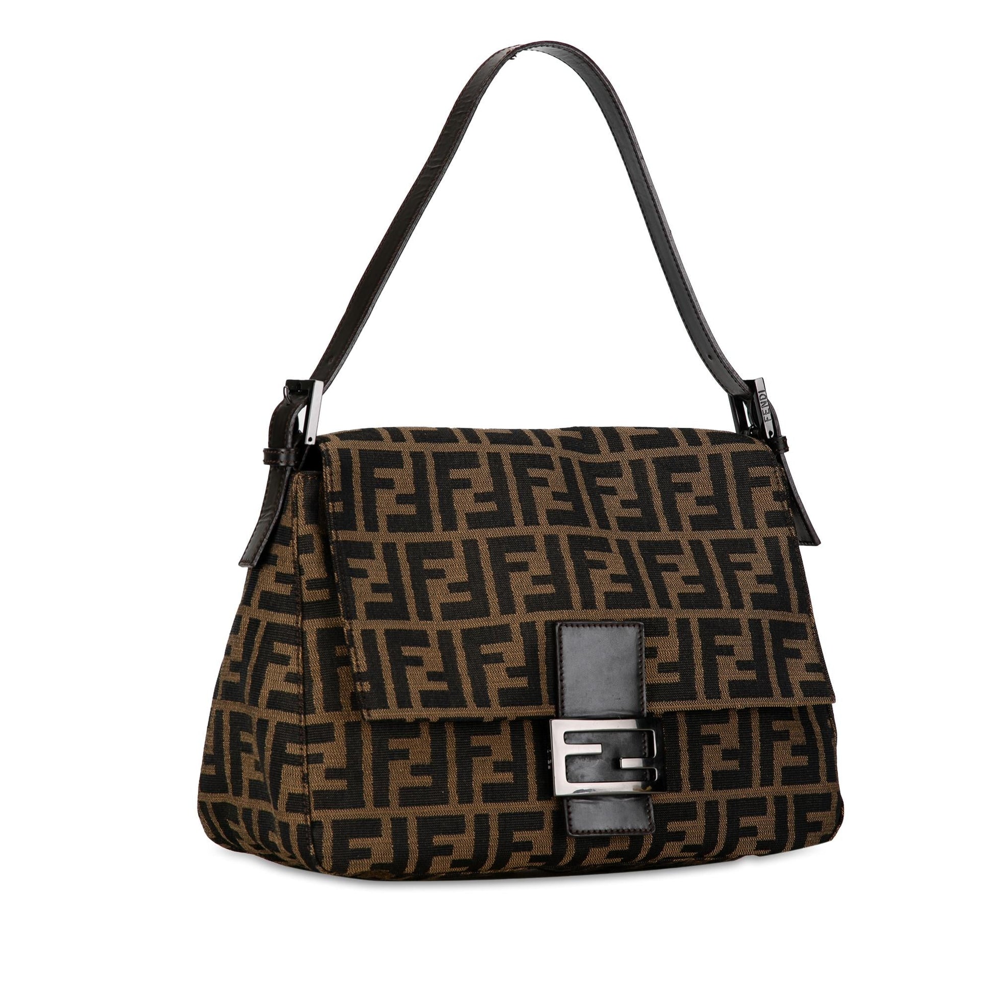 Fendi Zucca Mamma Forever Shg Wggwu1 Shoulder Bag Canvas