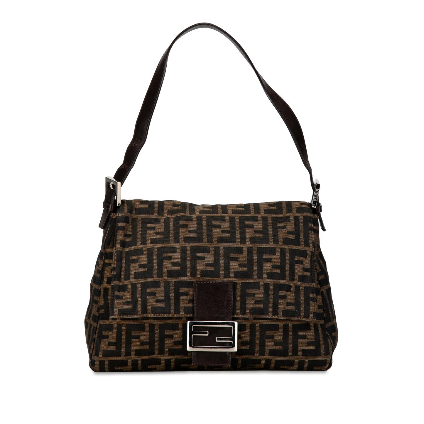 Fendi Zucca Mamma Forever Shg Ytynnl Shoulder Bag Canvas