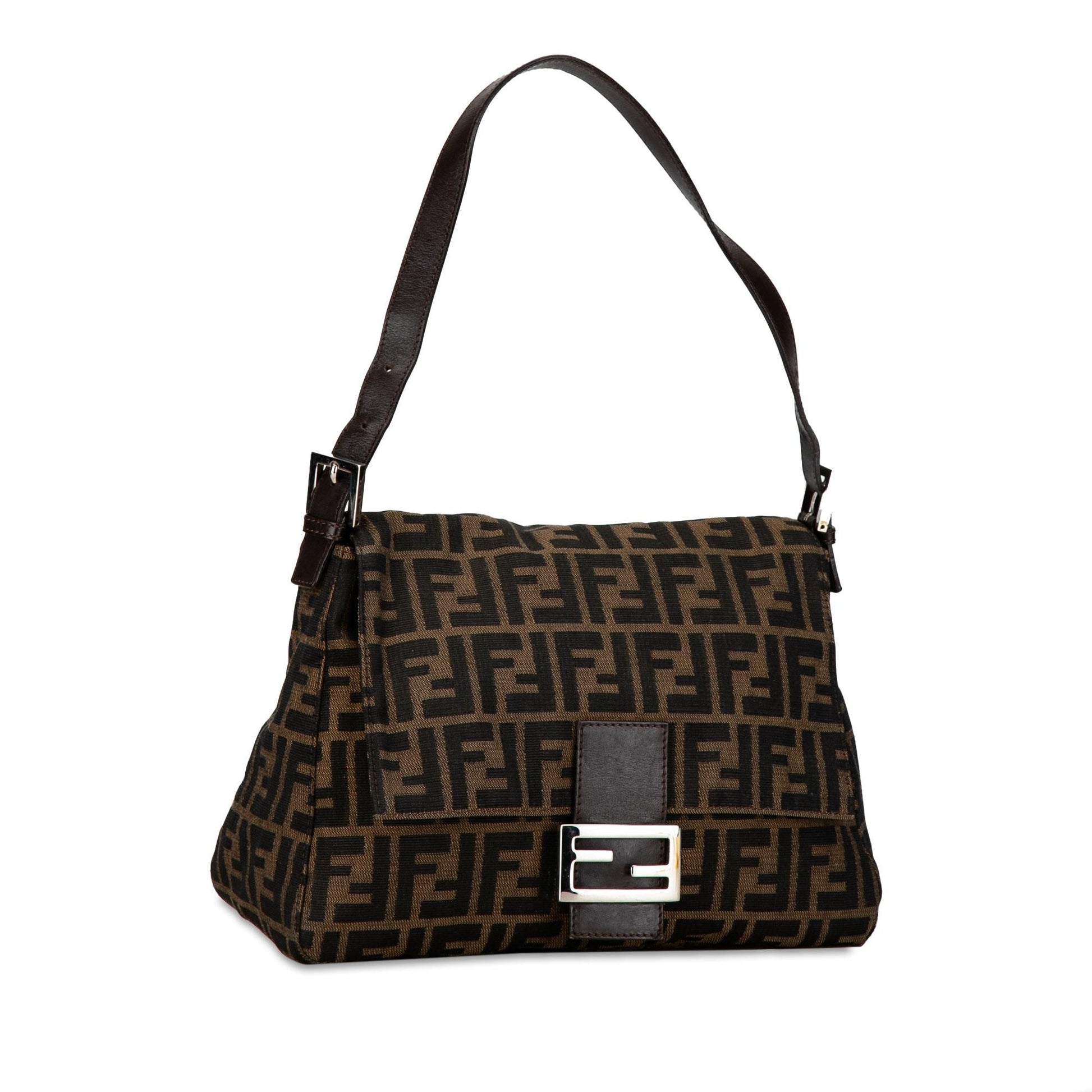 Fendi Zucca Mamma Forever Shg Ytynnl Shoulder Bag Canvas