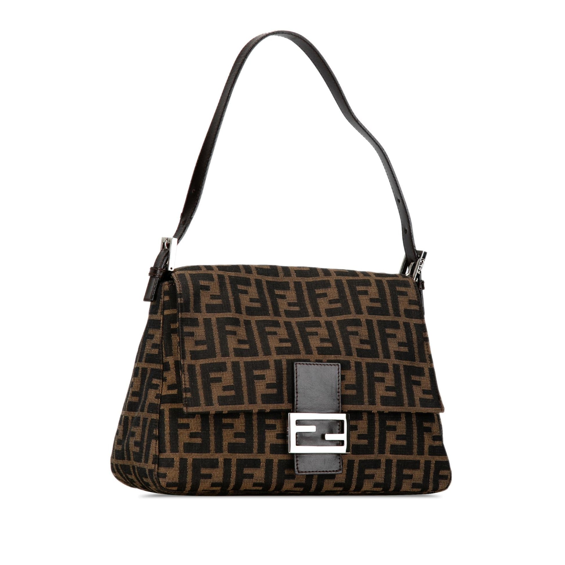 Fendi Zucca Mamma Forever Shg 9Ifwen Shoulder Bag Canvas