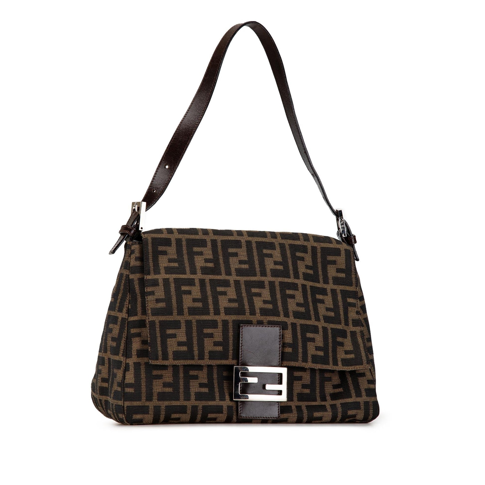 Fendi Zucca Mamma Forever Shg Fgkdjp Shoulder Bag Canvas