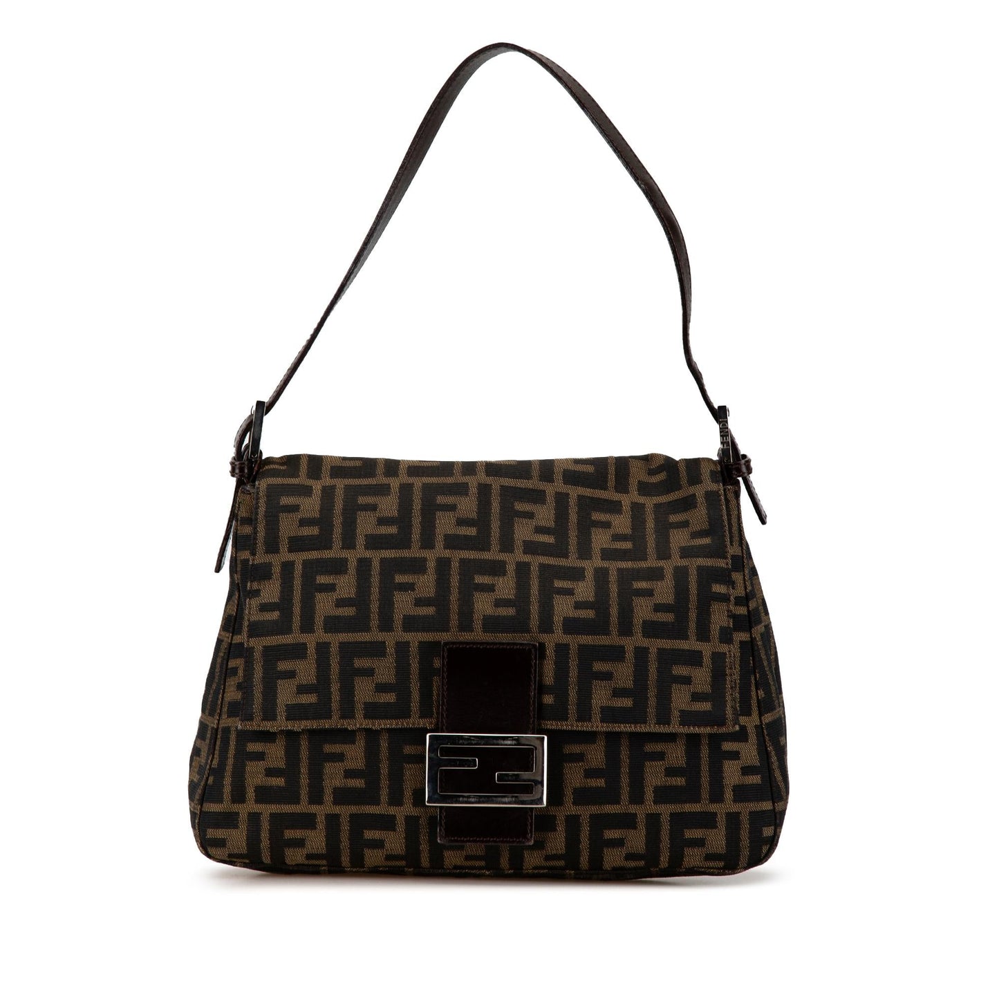 Fendi Zucca Mamma Forever Shg Iufdsl Shoulder Bag Canvas