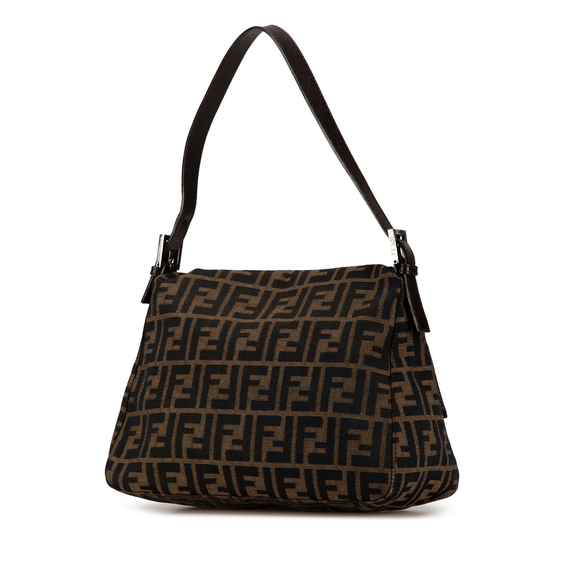 Fendi Zucca Mamma Forever Shg Iufdsl Shoulder Bag Canvas