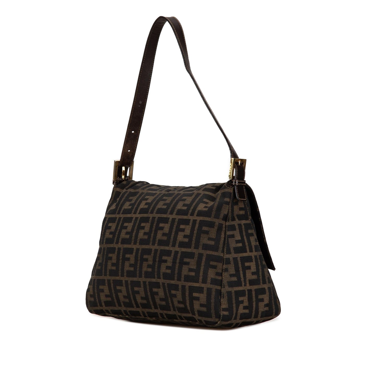 Fendi Zucca Mamma Forever Shg 0Nm4Sd Shoulder Bag Canvas