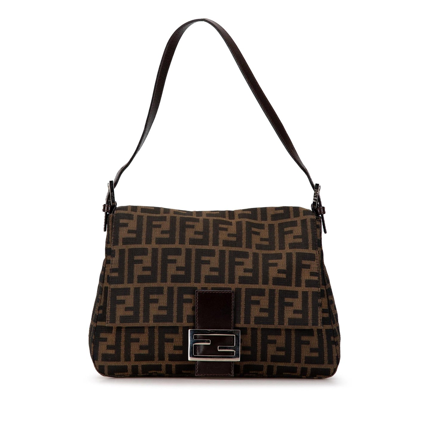 Fendi Zucca Mamma Forever Shg Dbk41W Shoulder Bag Canvas