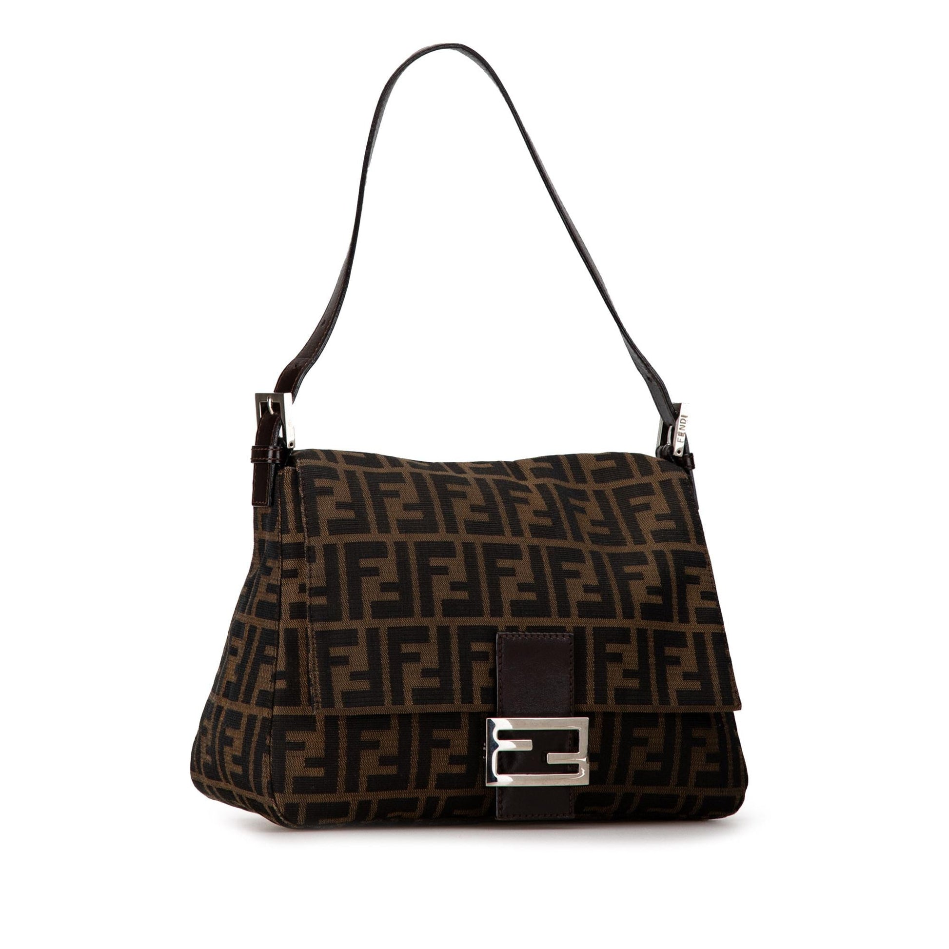 Fendi Zucca Mamma Forever Shg Dbk41W Shoulder Bag Canvas