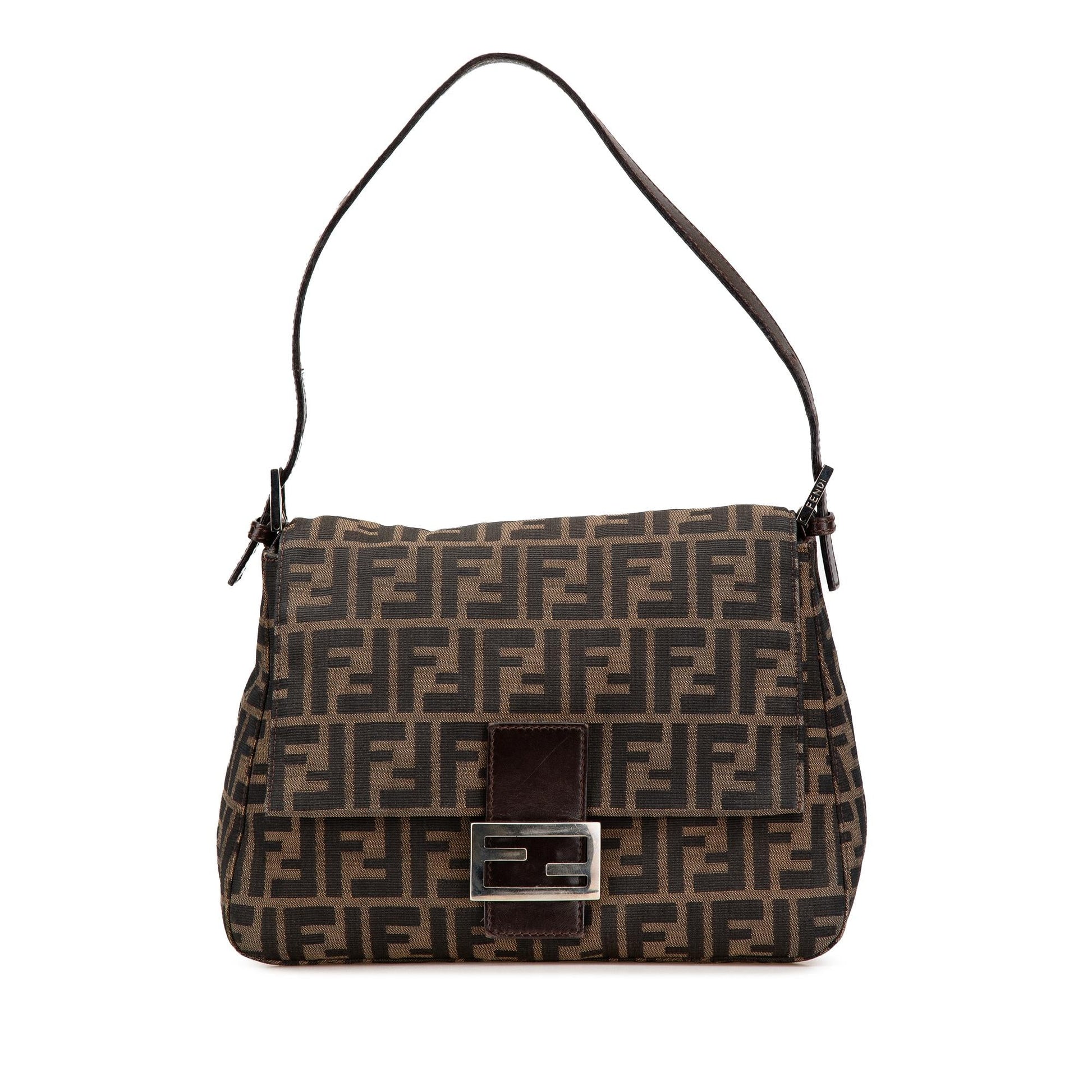 Fendi Zucca Mamma Forever Shoulder Bag Canvas Mamma Forever 2