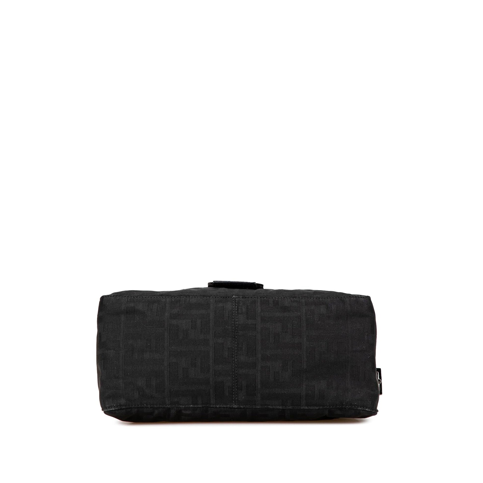 Fendi Zucca Mamma Forever Shoulder Bag Canvas