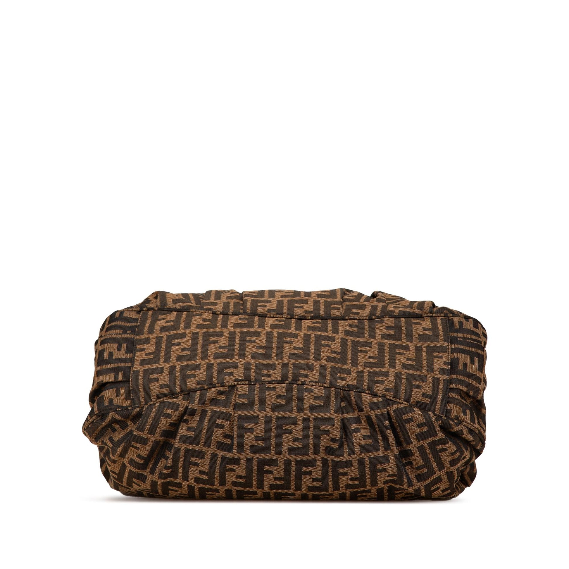 Fendi Zucca Mia Tote Canvas Tote Bag