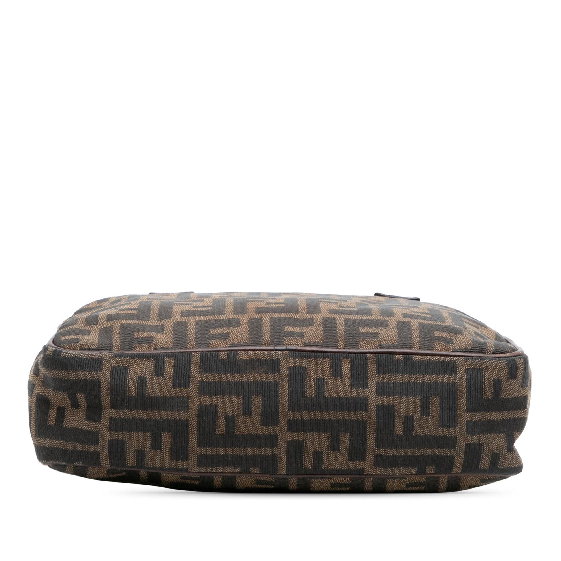 Fendi Zucca Satchel Canvas Satchel Bag