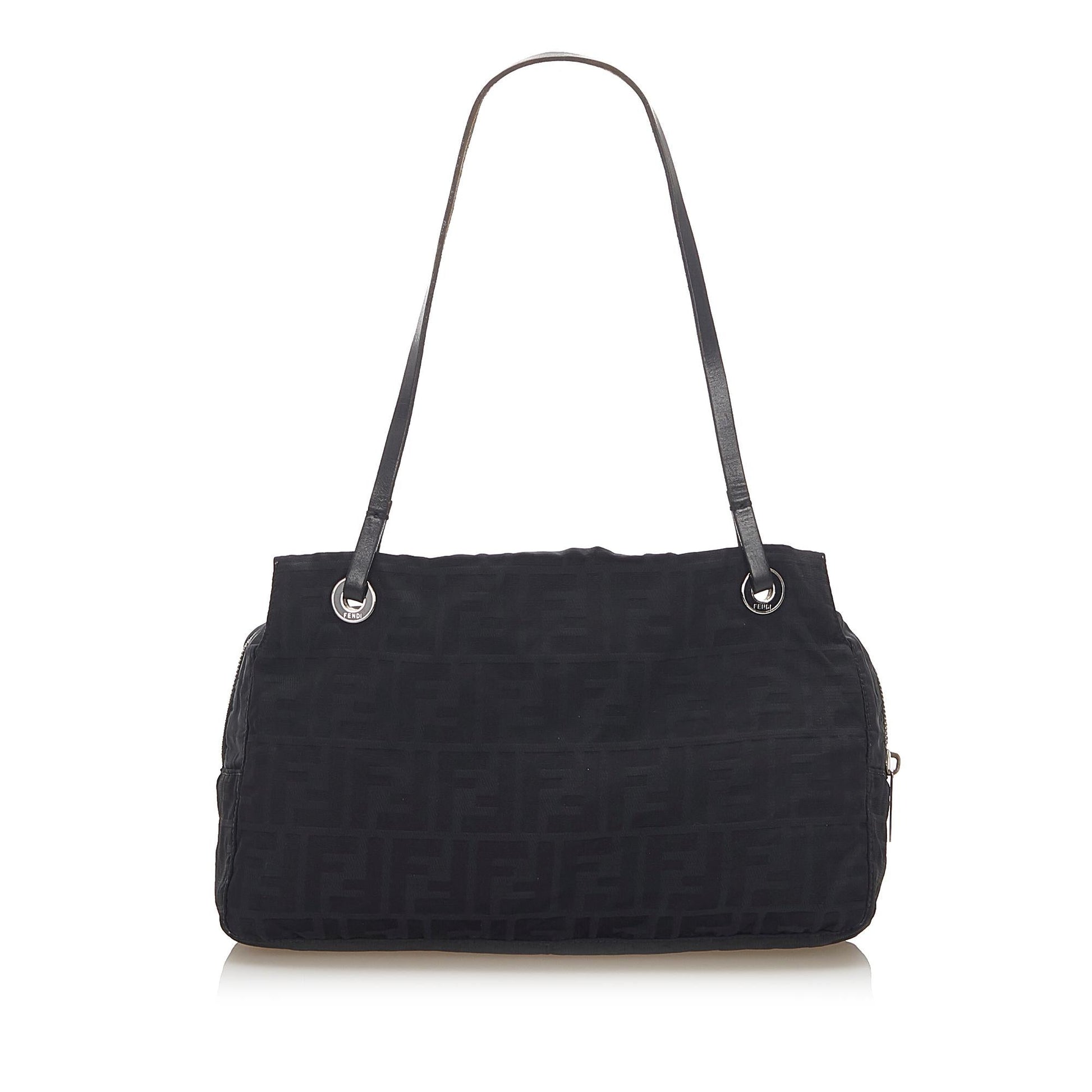 Fendi Zucca Shoulder Bag Shg Canvas Bag Shg 22303