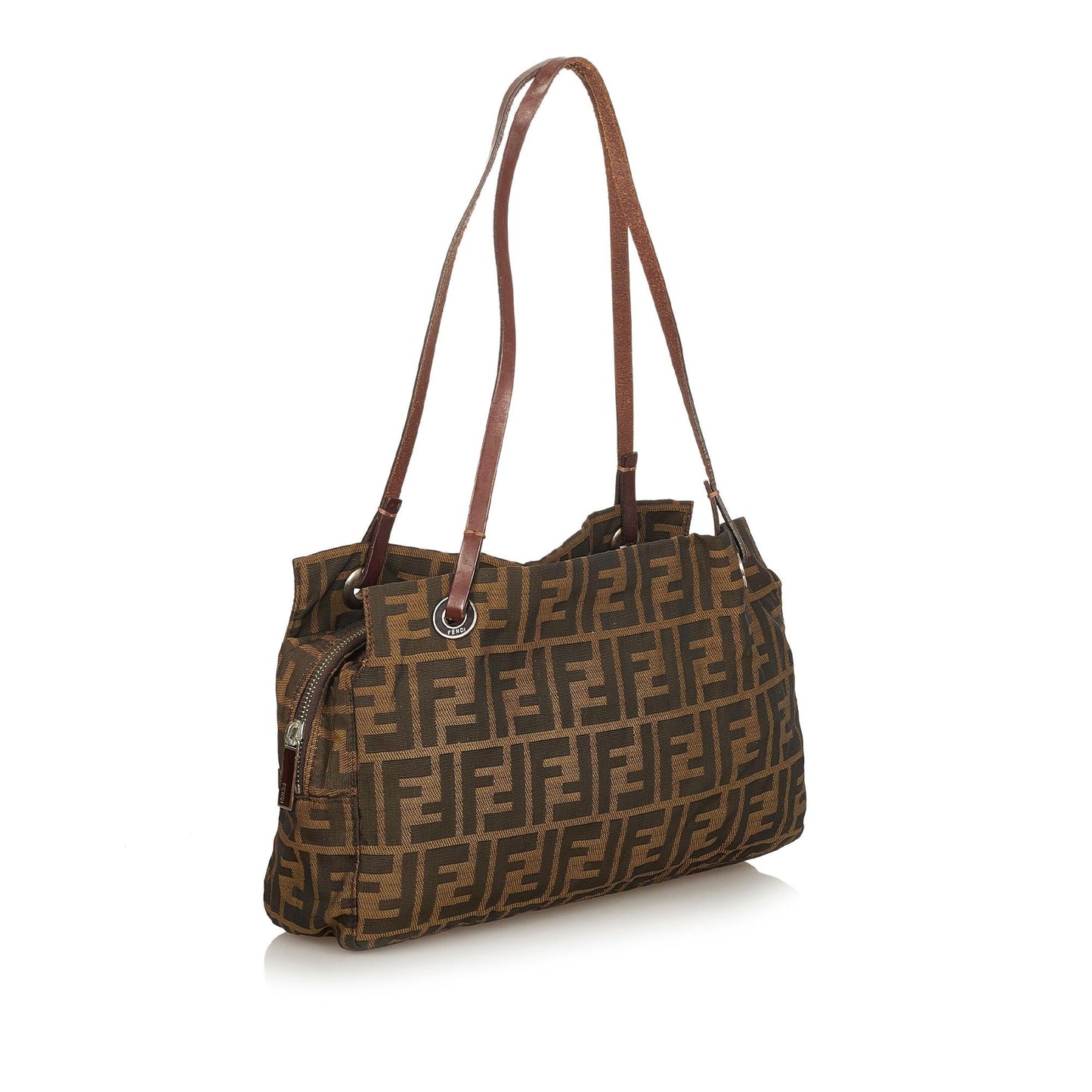 Fendi Zucca Shoulder Bag Shg Canvas Bag Shg 26290