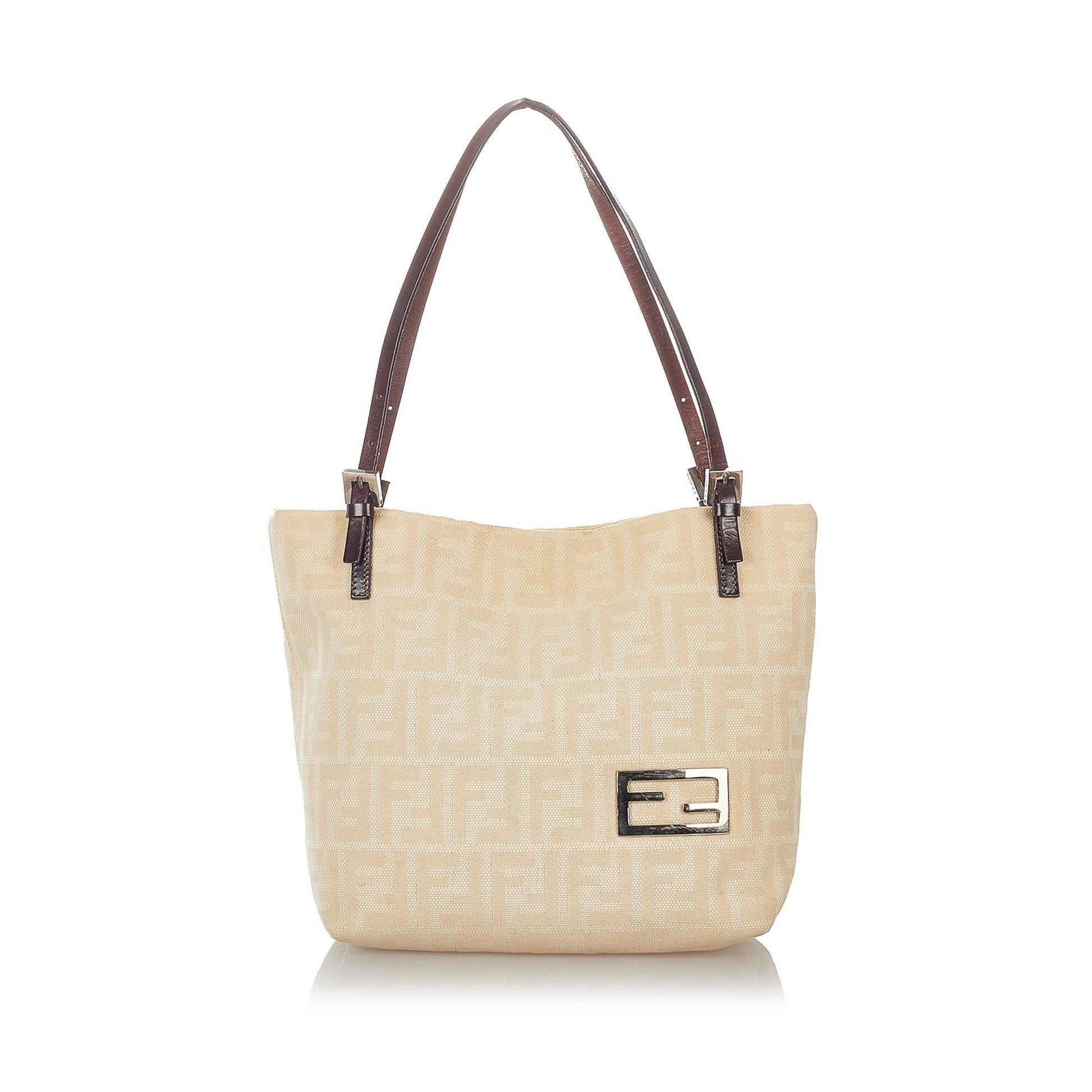 Fendi Zucca Shoulder Bag Shg Canvas Bag Shg 27132