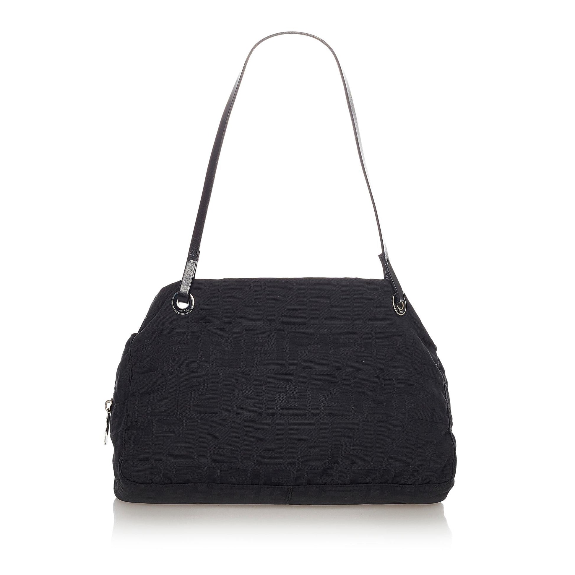 Fendi Zucca Shoulder Bag Shg Canvas Bag Shg 31737