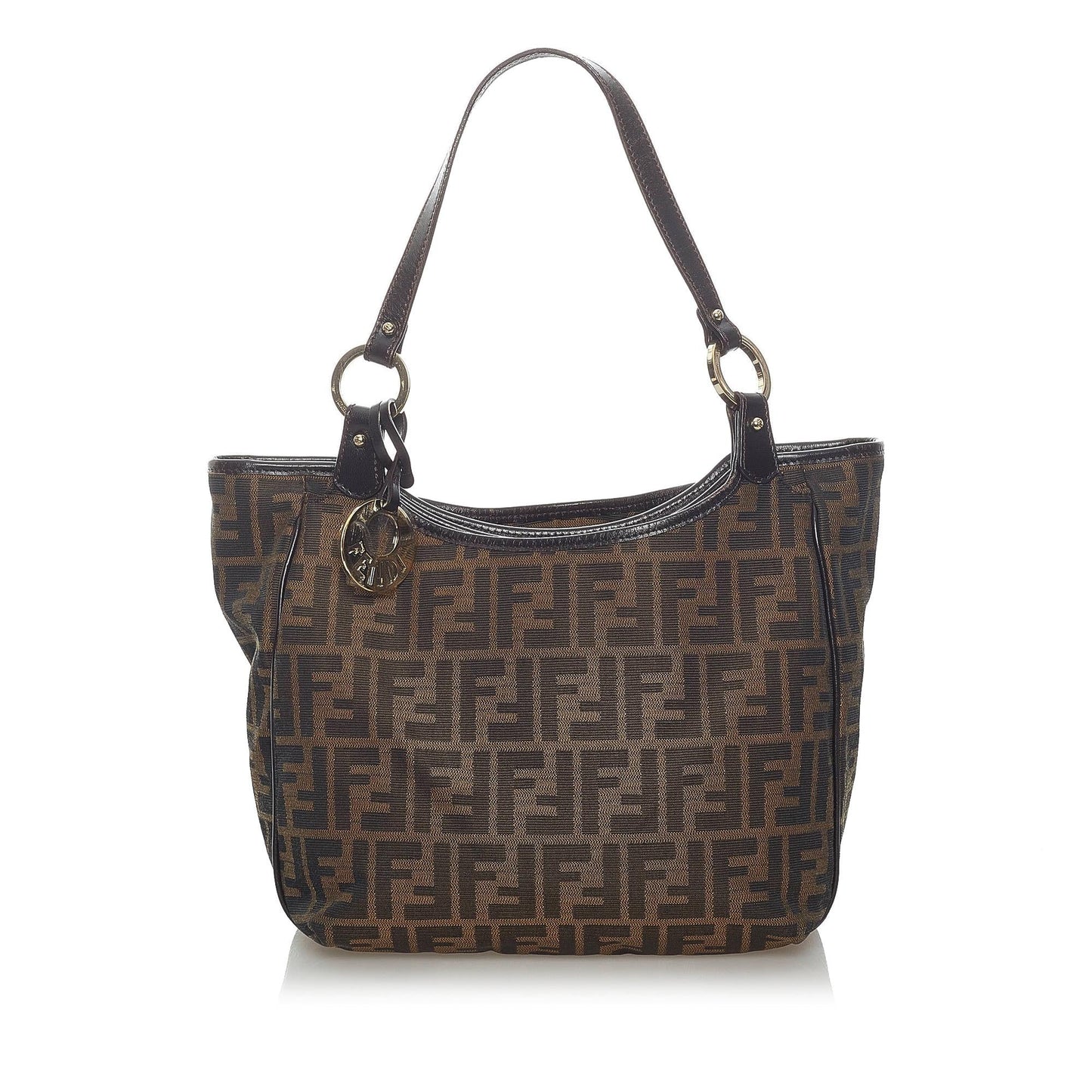 Fendi Zucca Shoulder Bag Shg Canvas Bag Shg 33151