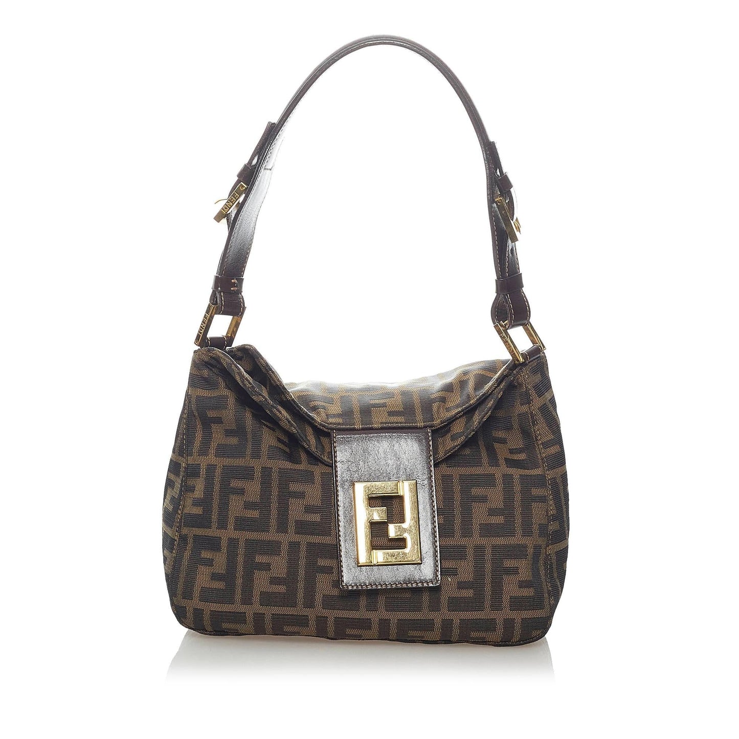 Fendi Zucca Shoulder Bag Shg Canvas Bag Shg 33334