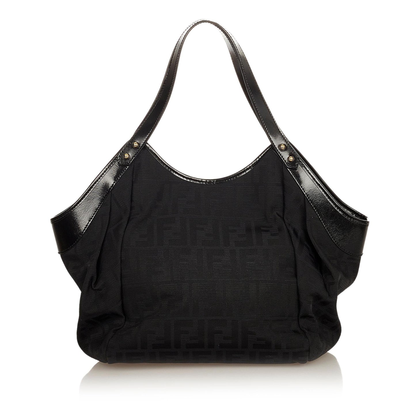 Fendi Zucca Shoulder Bag Shg Canvas