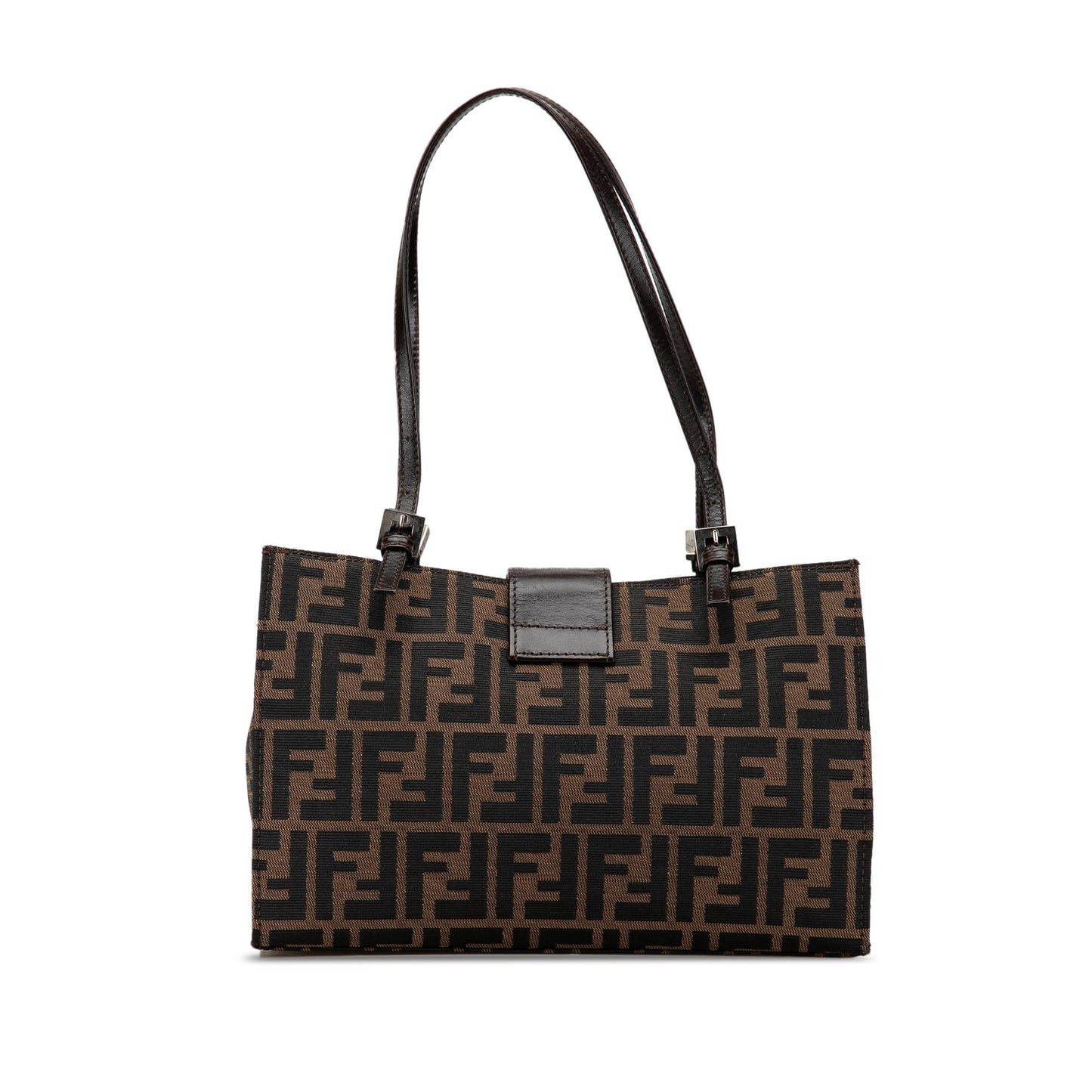 Fendi Zucca Shoulder Bag Shg Gvok0H Canvas