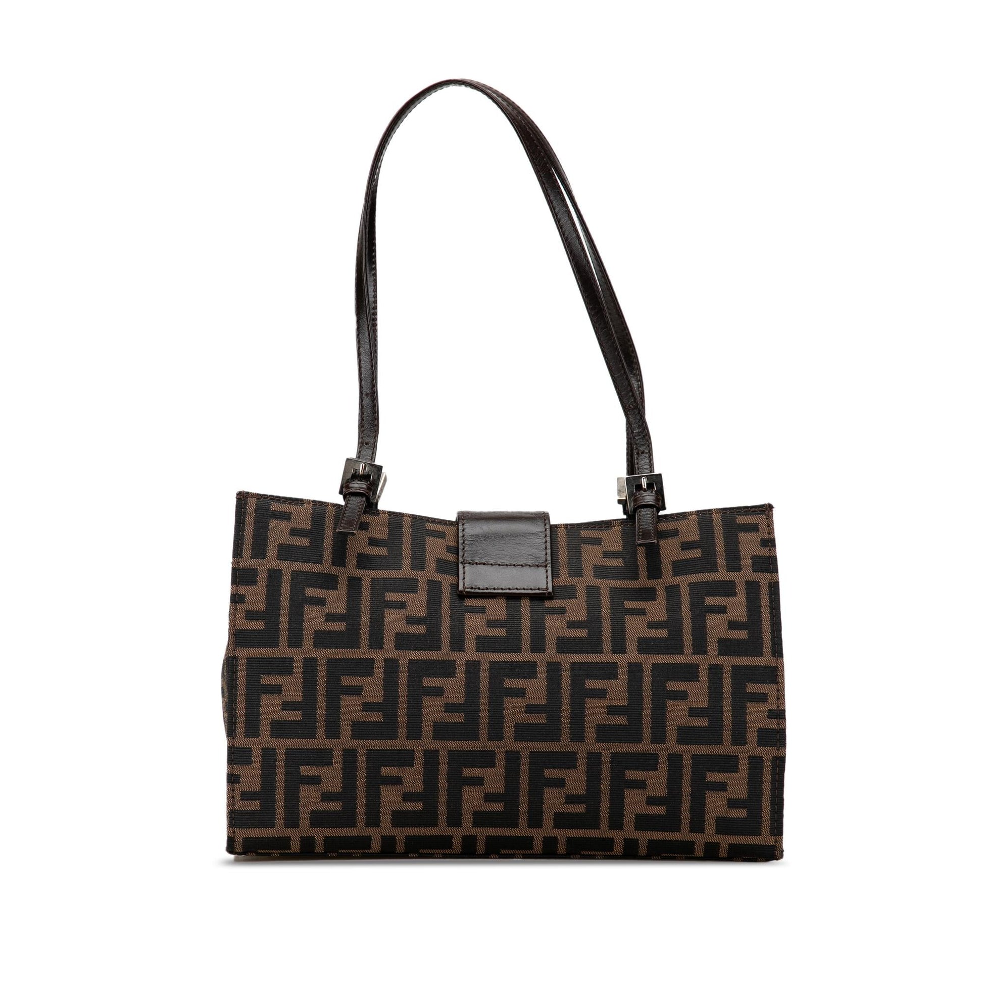 Fendi Zucca Shoulder Bag Shg Gvok0H Canvas