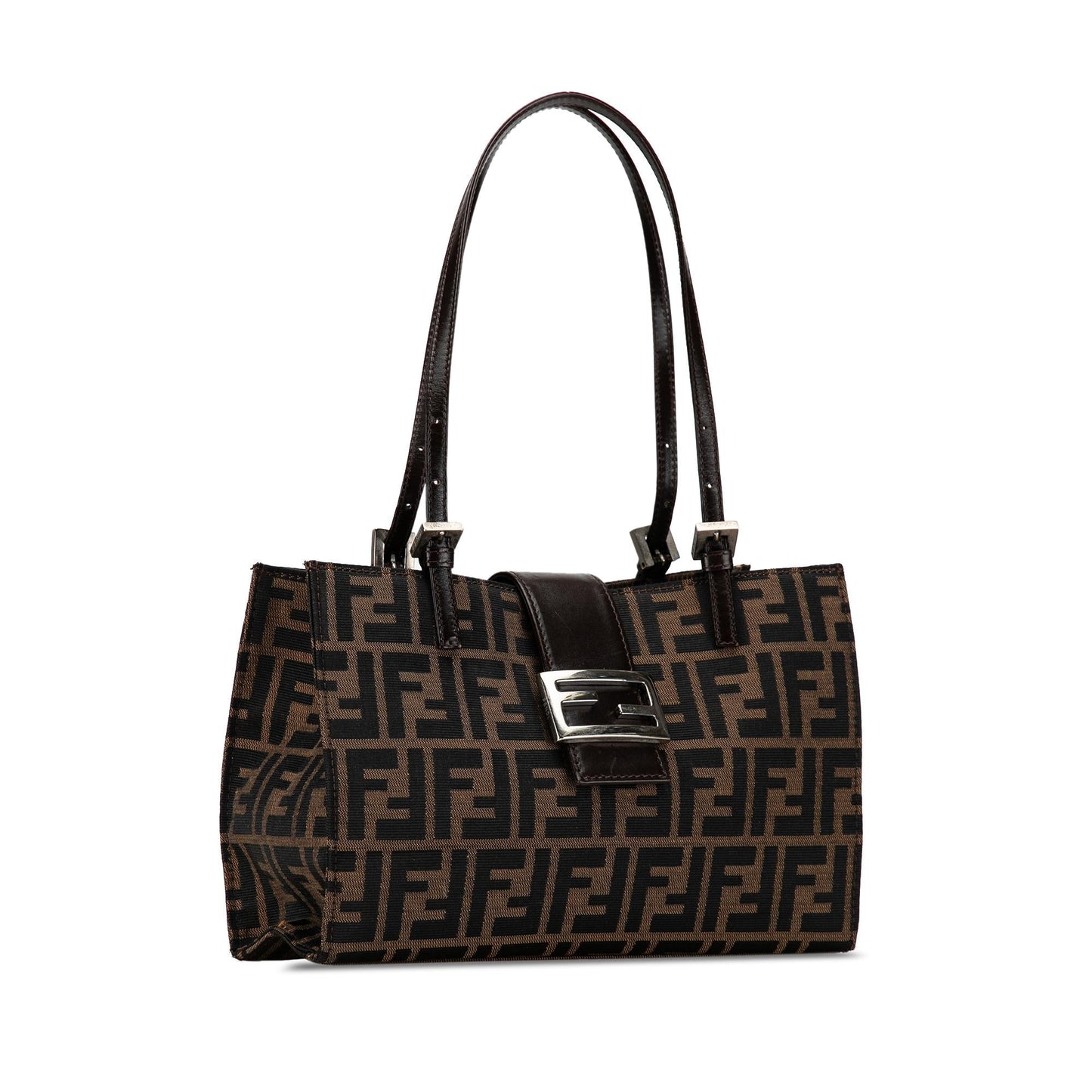 Fendi Zucca Shoulder Bag Shg Gvok0H Canvas