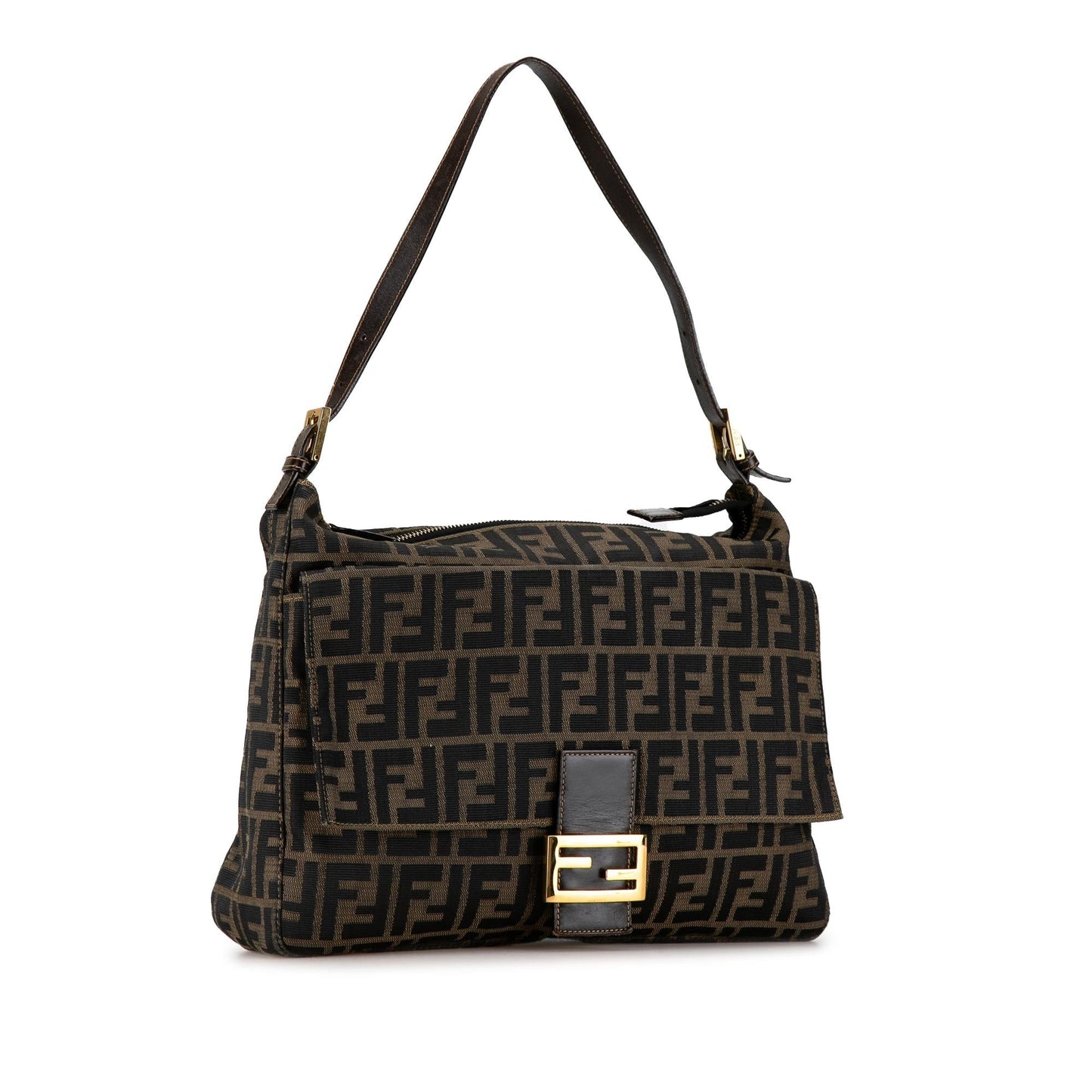 Fendi Zucca Shoulder Bag Shg Si6Emc Canvas