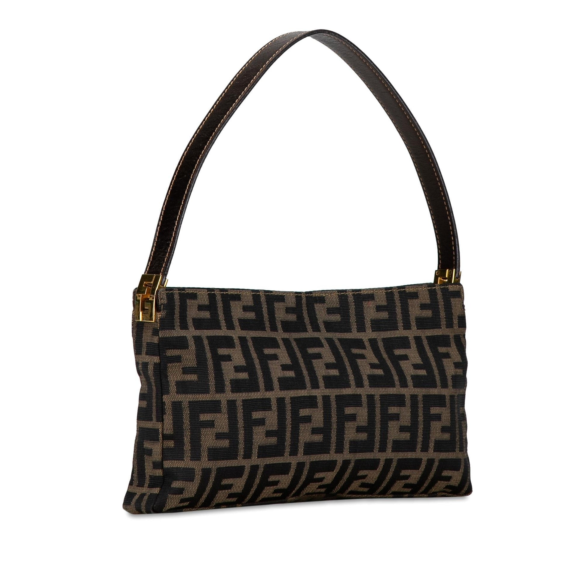 Fendi Zucca Shoulder Bag Shg Ywbowk Canvas
