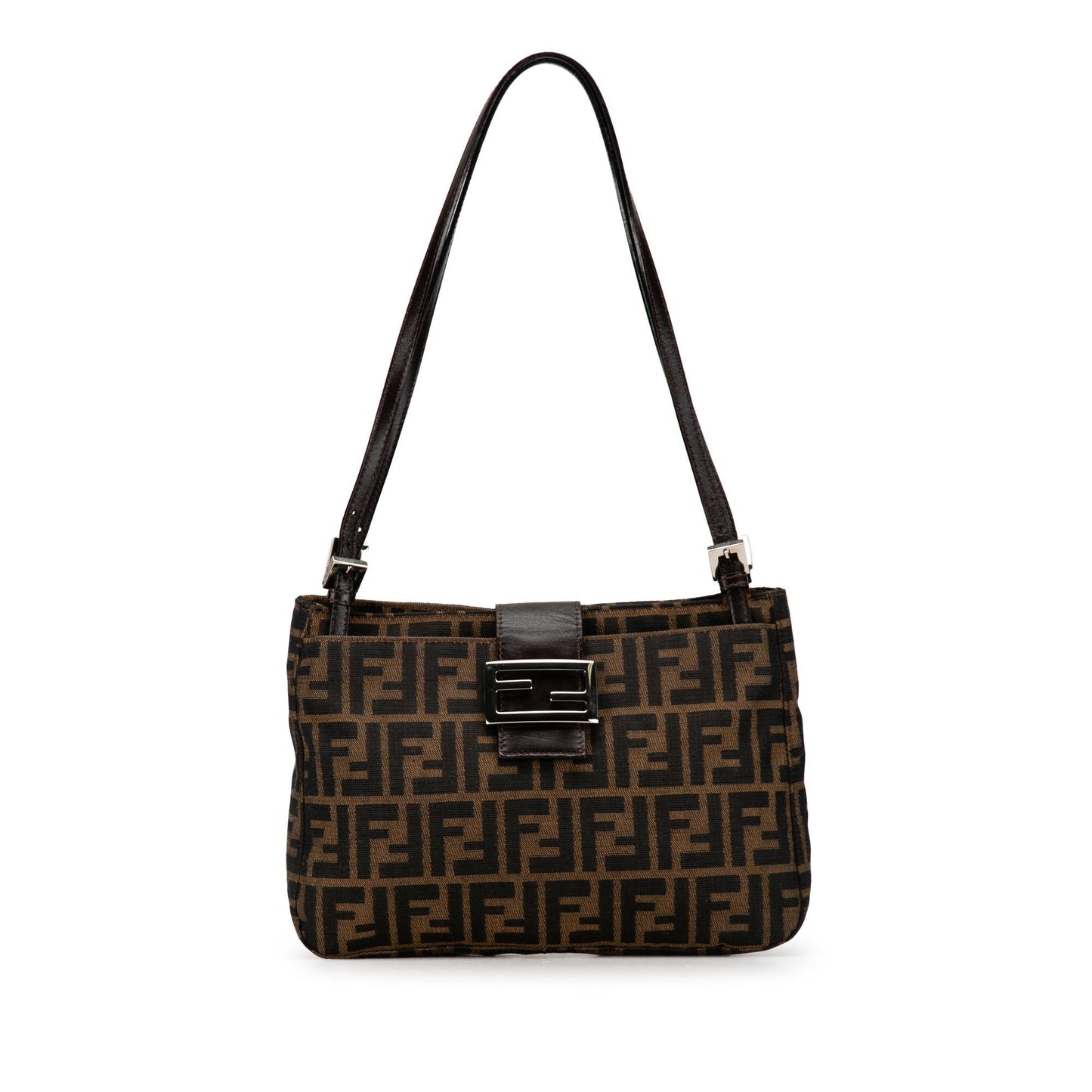 Fendi Zucca Shoulder Bag Shg Sirqbs Canvas
