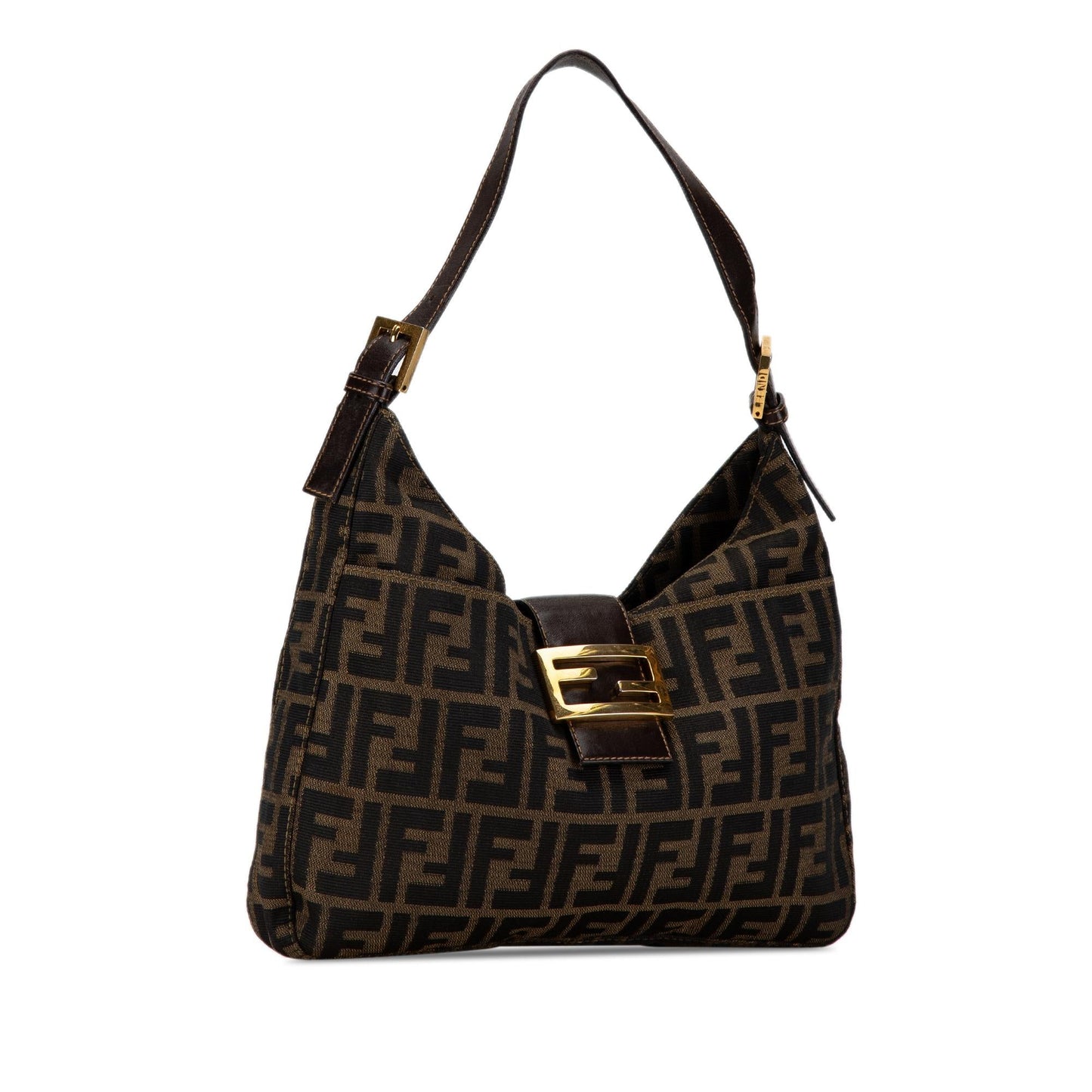 Fendi Zucca Shoulder Bag Shg Mztwj1 Canvas