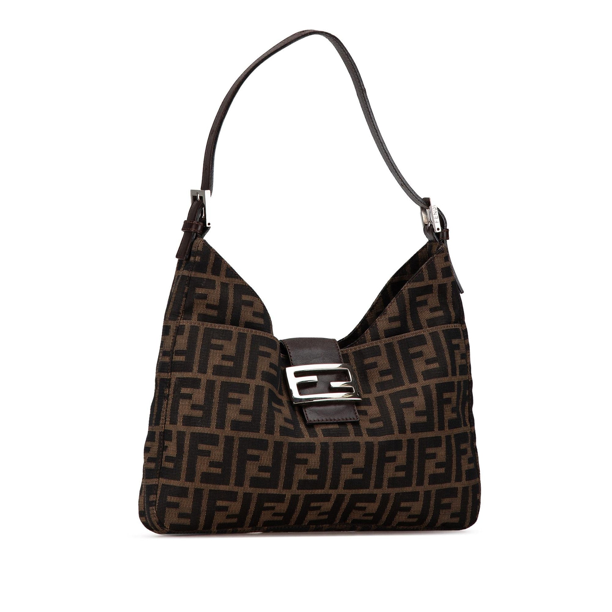 Fendi Zucca Shoulder Bag Shg Jh9Pzv Canvas