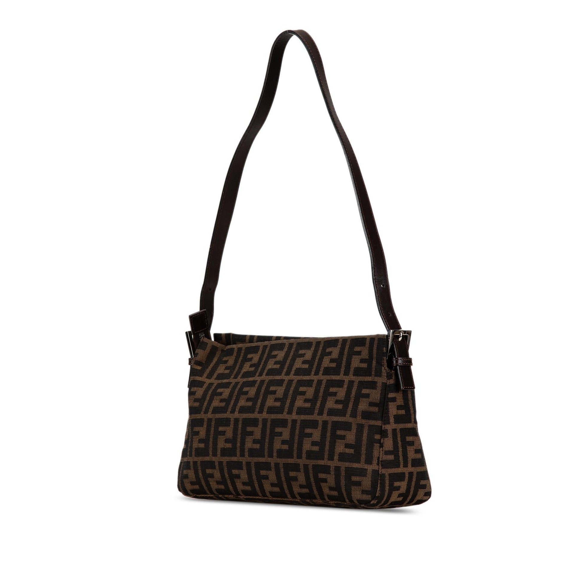 Fendi Zucca Shoulder Bag Shg 7Qcrun Canvas
