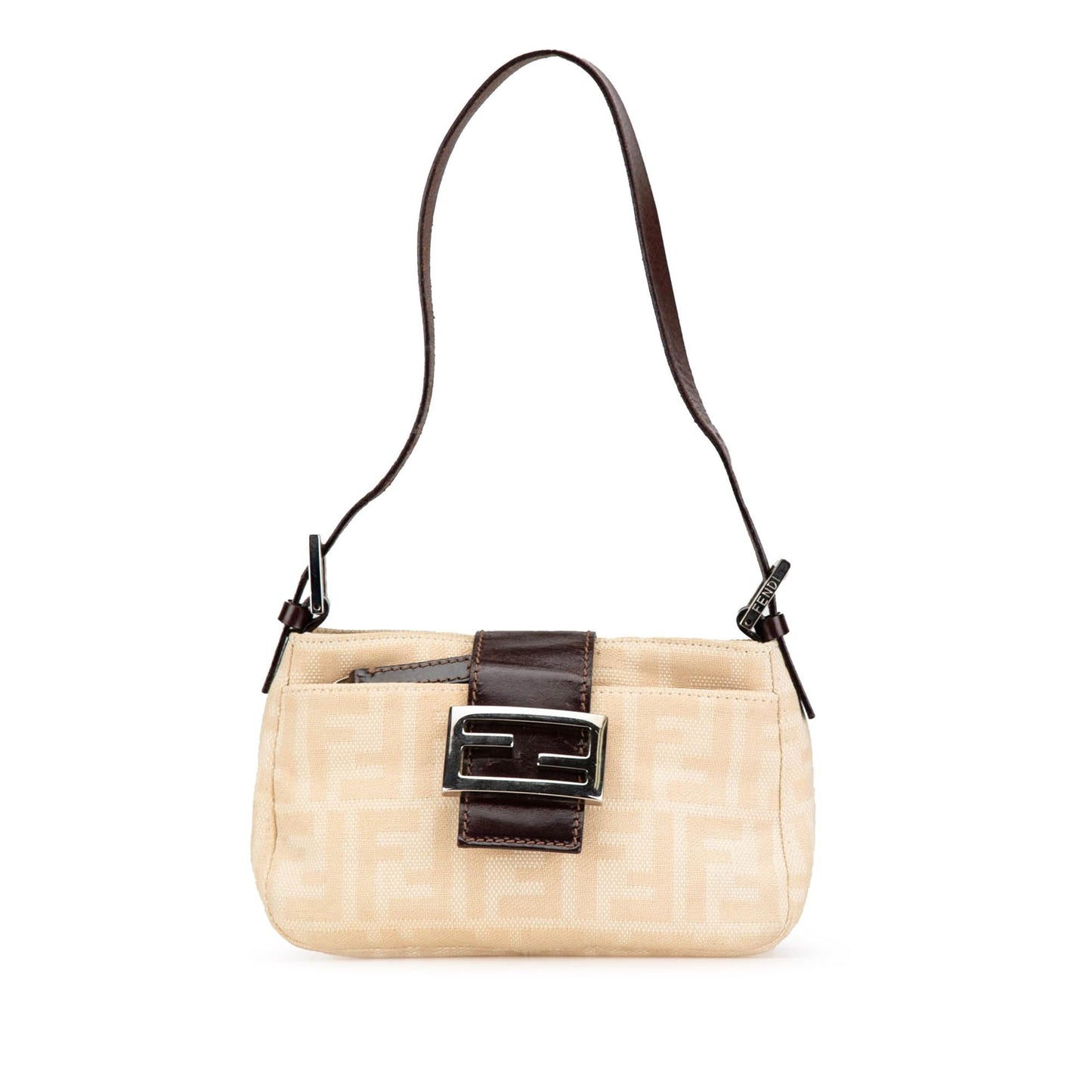 Fendi Zucca Shoulder Bag Shg Clmdjy Canvas
