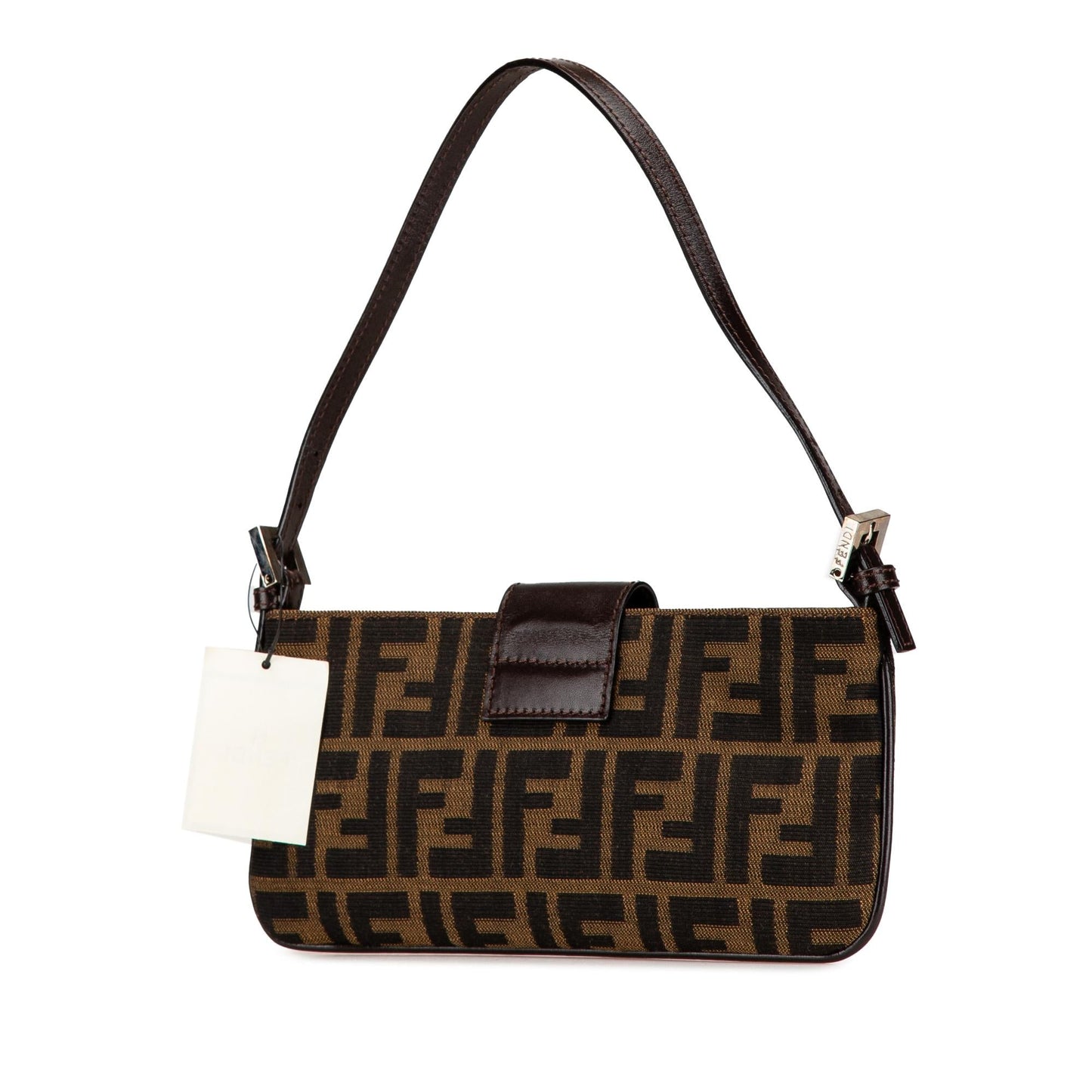 Fendi Zucca Shoulder Bag Canvas Shoulder Bag 9