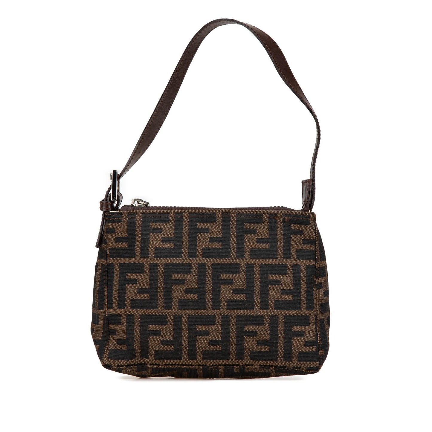 Fendi Zucca Shoulder Bag Canvas Shoulder Bag 5
