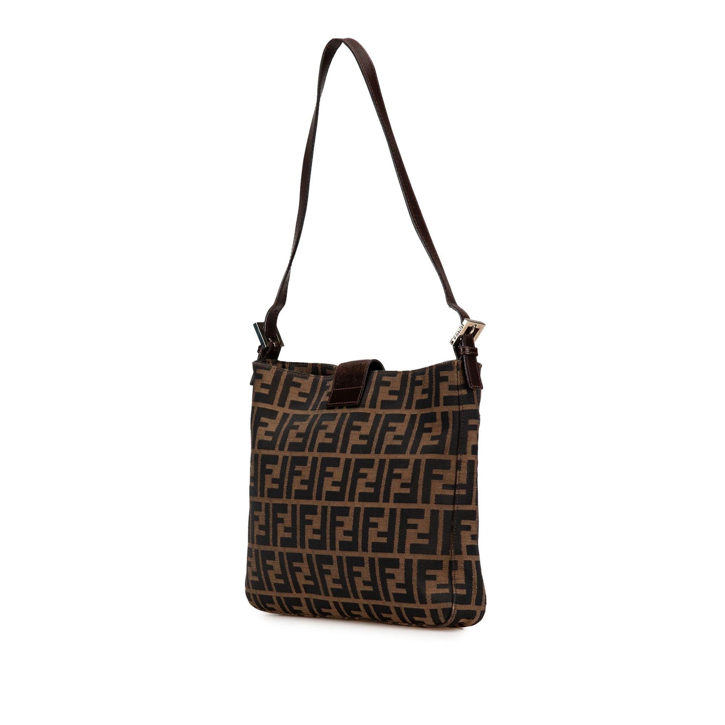 Fendi Zucca Shoulder Bag Canvas Shoulder Bag 10