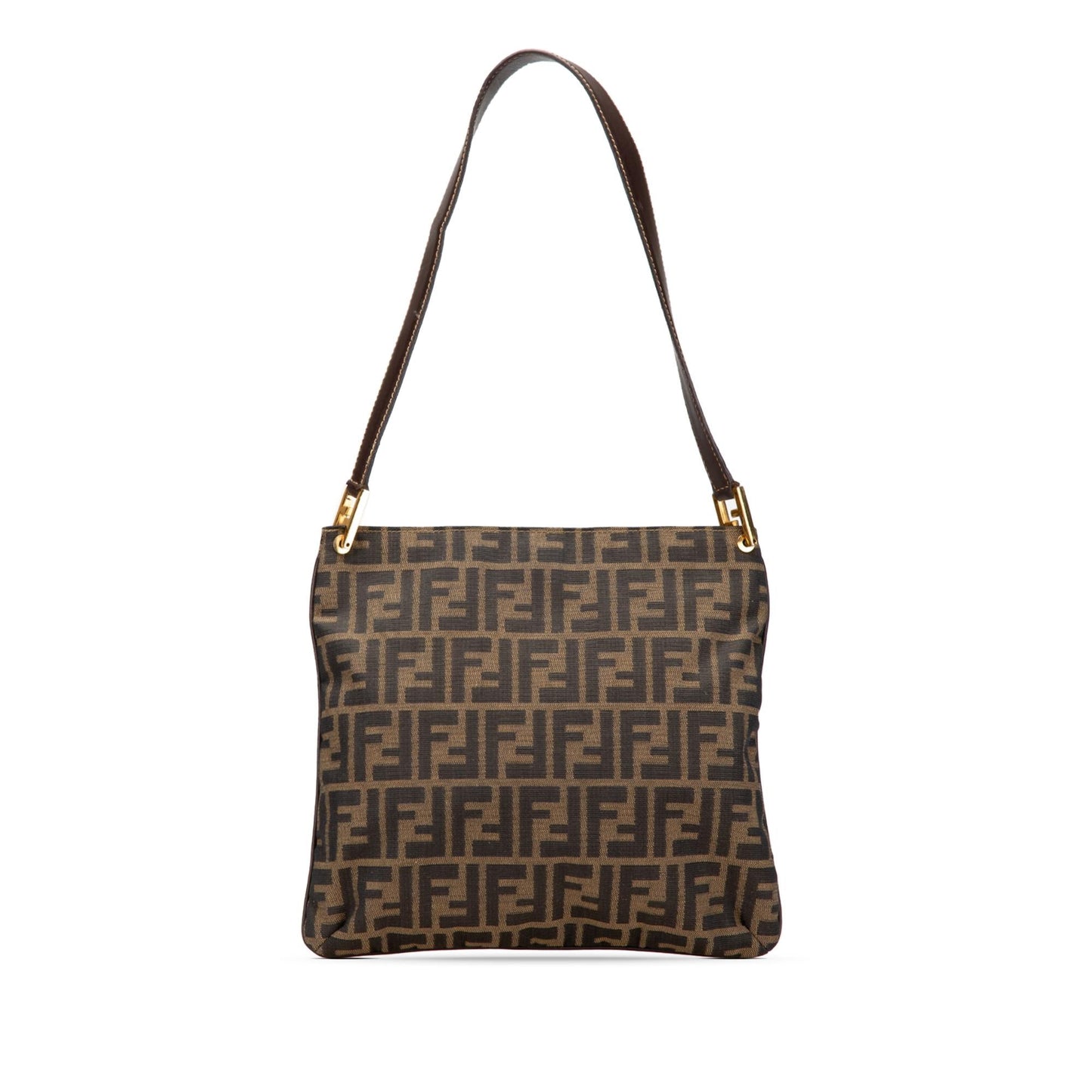 Fendi Zucca Shoulder Bag Canvas Shoulder Bag 16